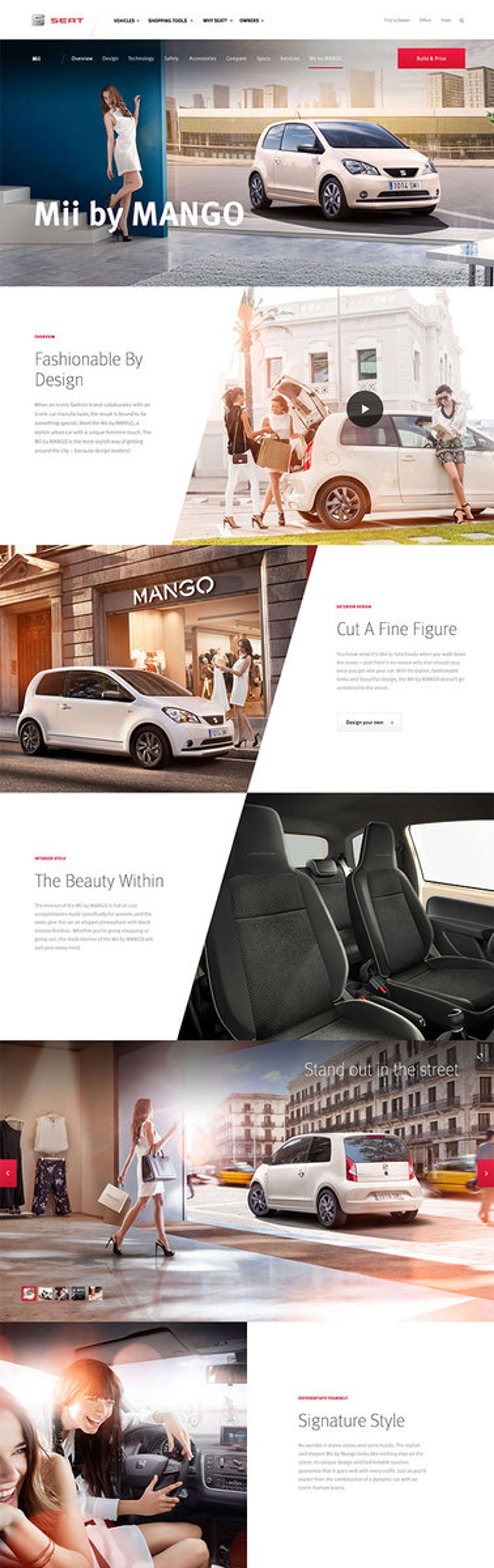 SEAT.COM Creative Web Design and Art Direction by Alberto Rivero