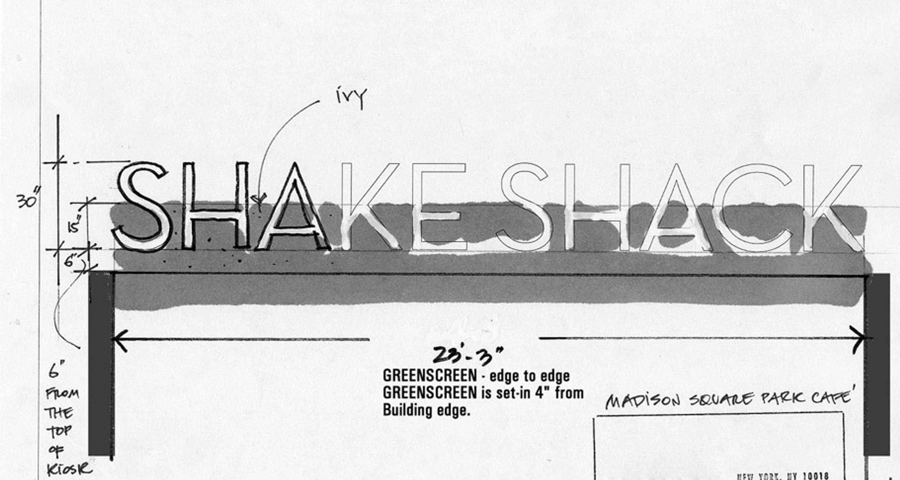 Shake Shack by Pentagram