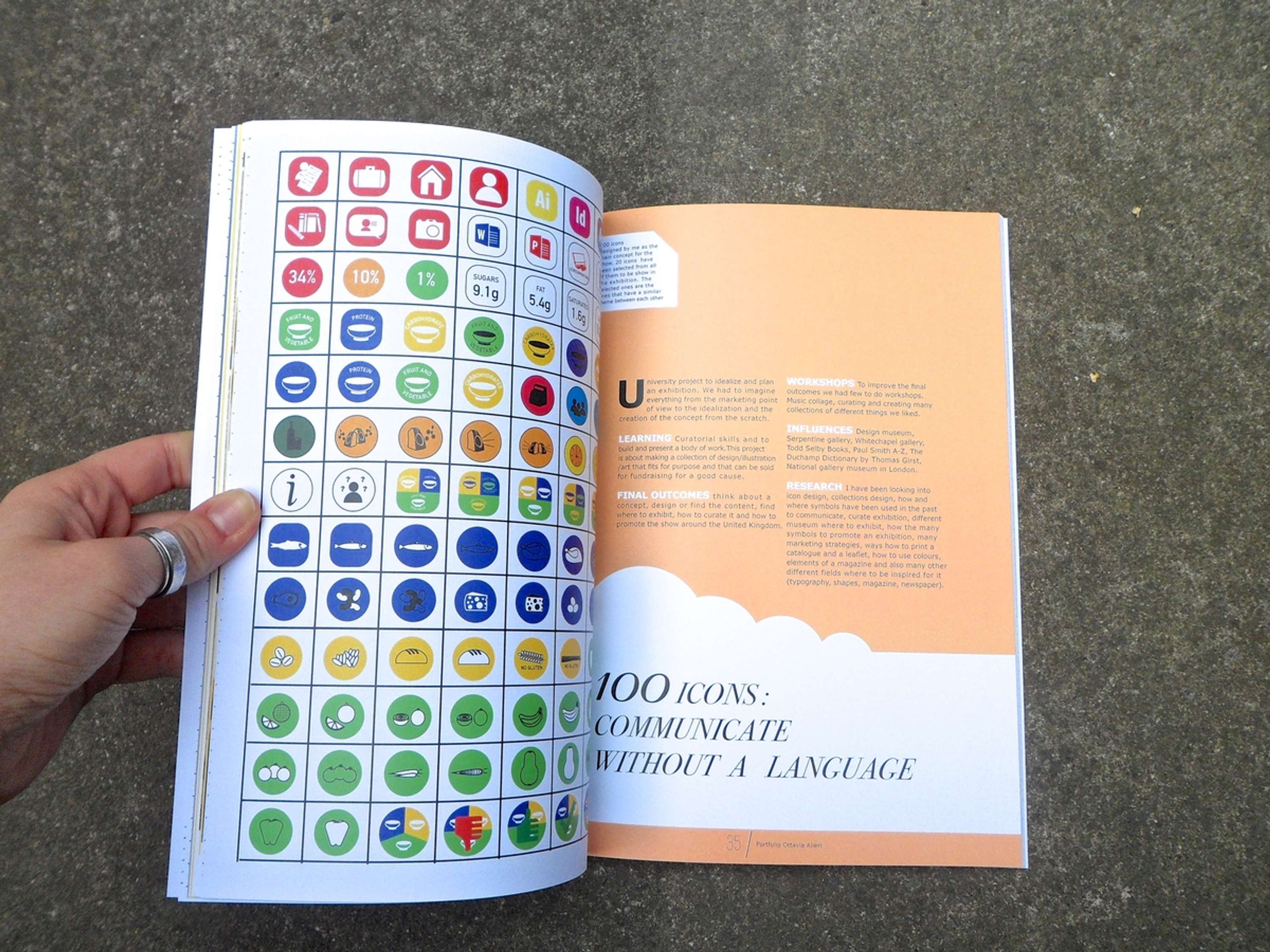 Project book by Ottavia Alieri