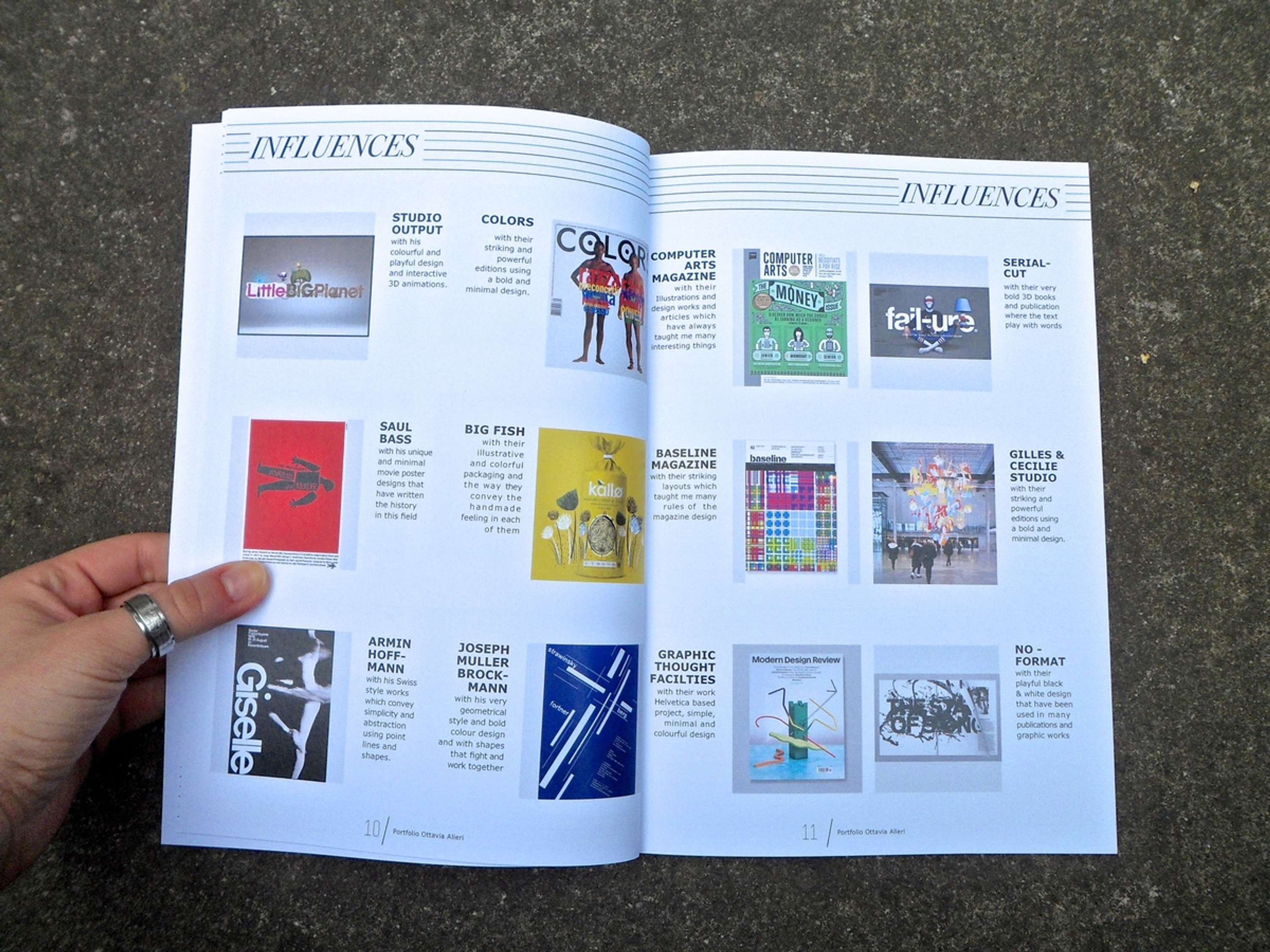 Project book by Ottavia Alieri