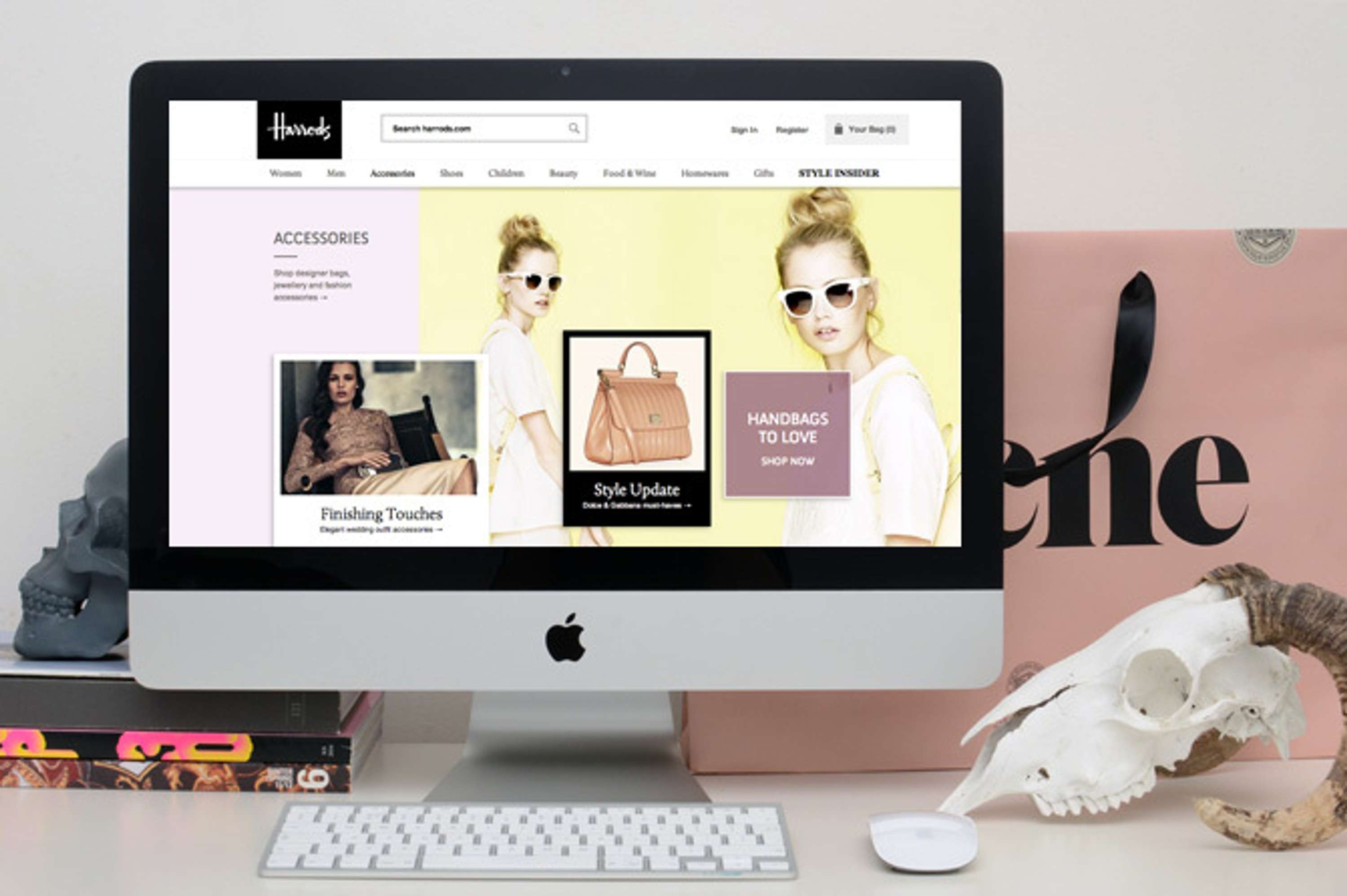 Harrods.com by Sophie Fielding