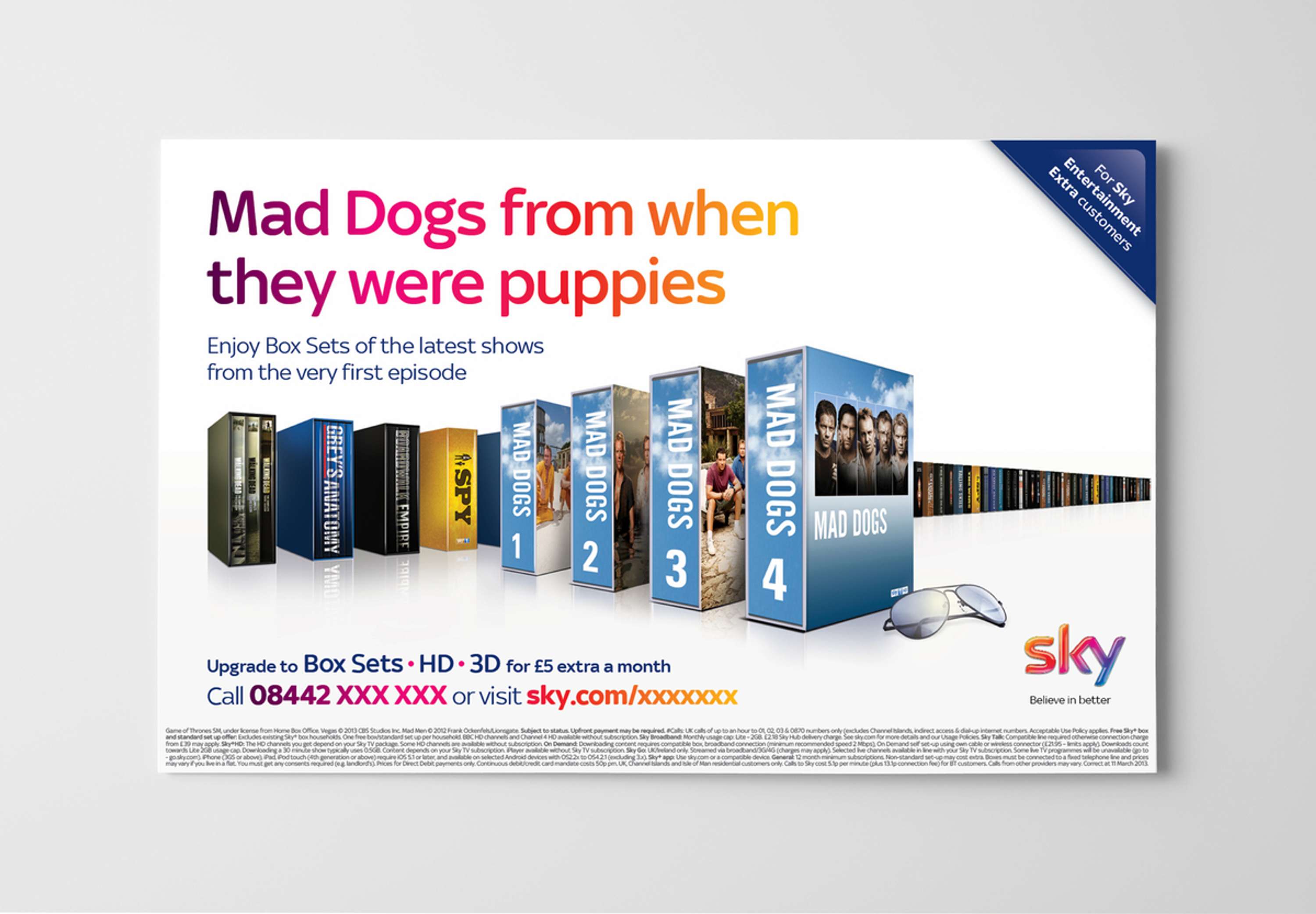 Sky TV Box Sets by Dan Hurrell
