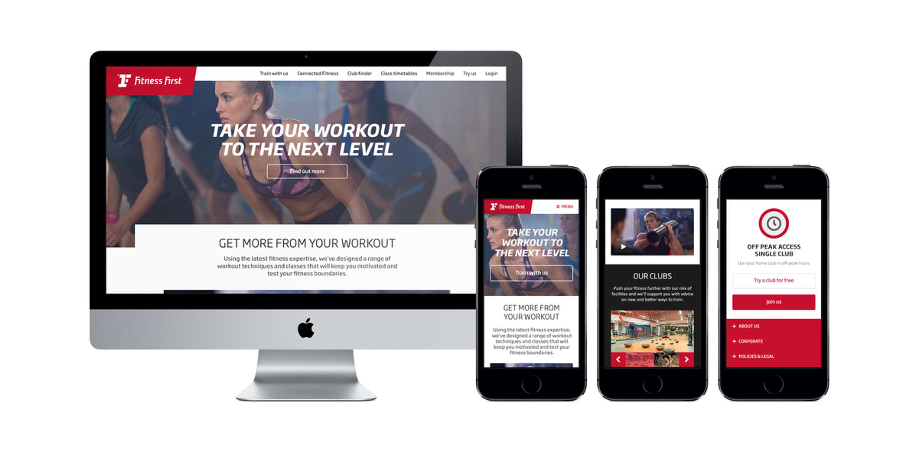 Fitness First Web Experience by Tribal Worldwide London