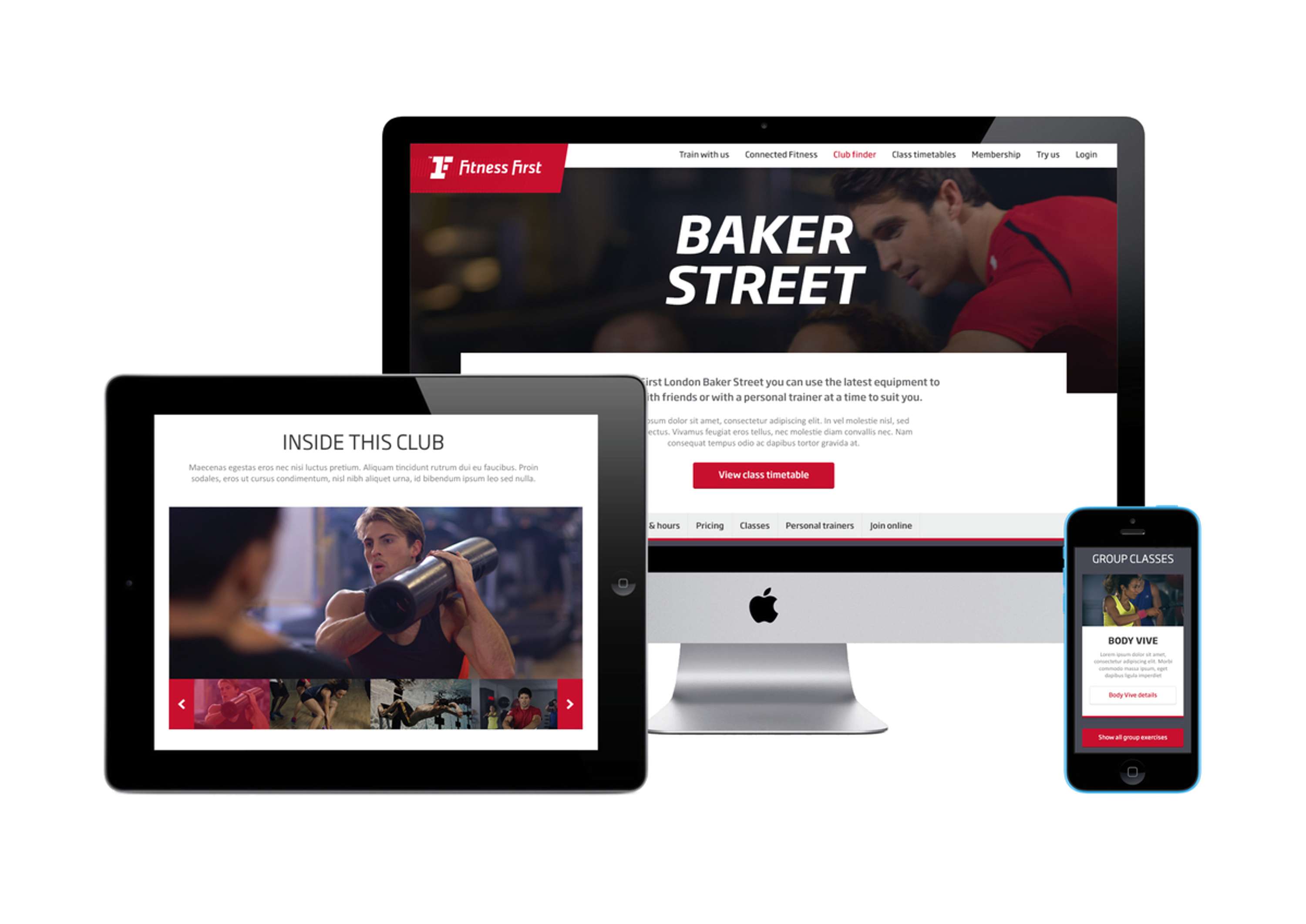 Fitness First Web Experience by Tribal Worldwide London