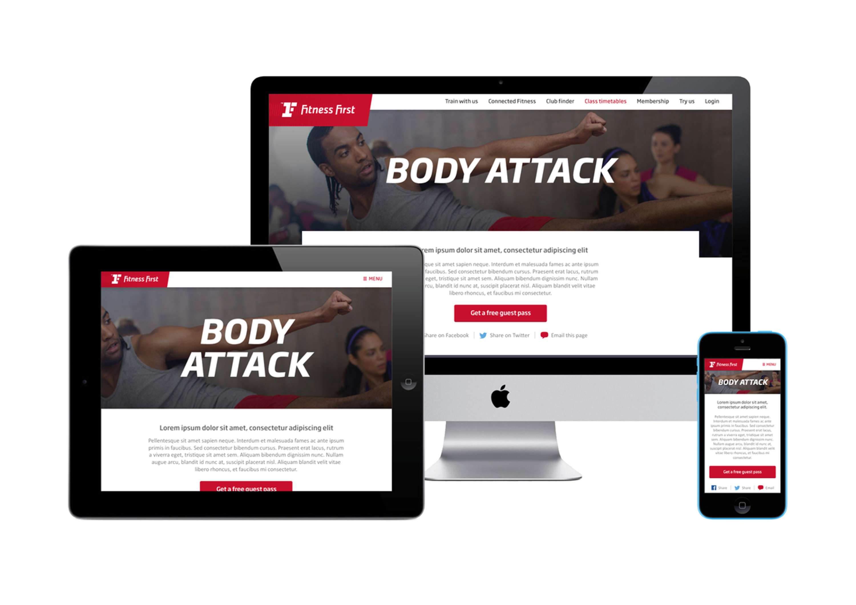 Fitness First Web Experience by Tribal Worldwide London