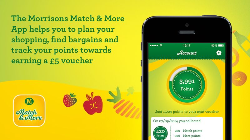 Morrisons Match & More App by Tribal Worldwide London