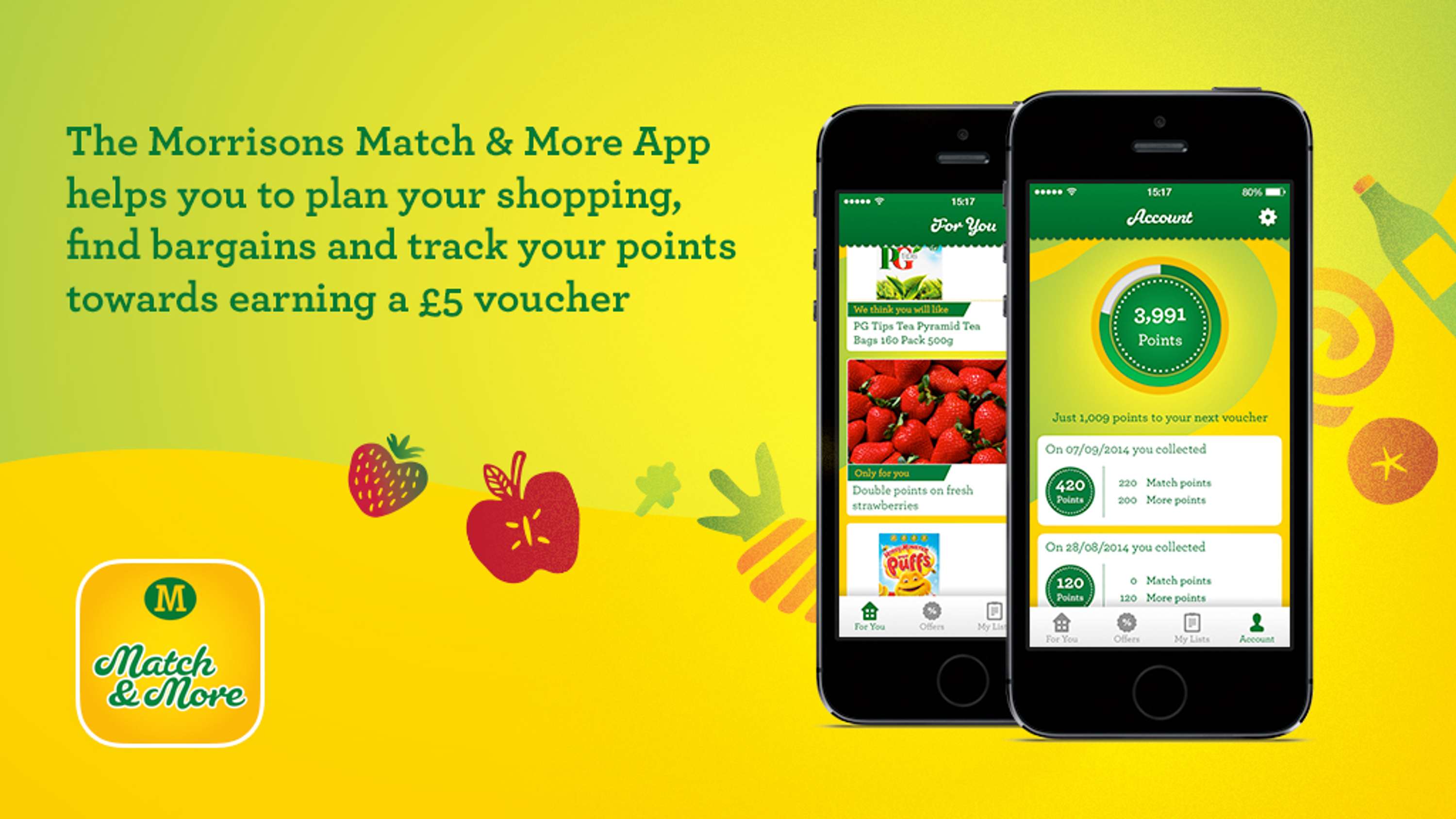 Morrisons Match & More App by Tribal Worldwide London