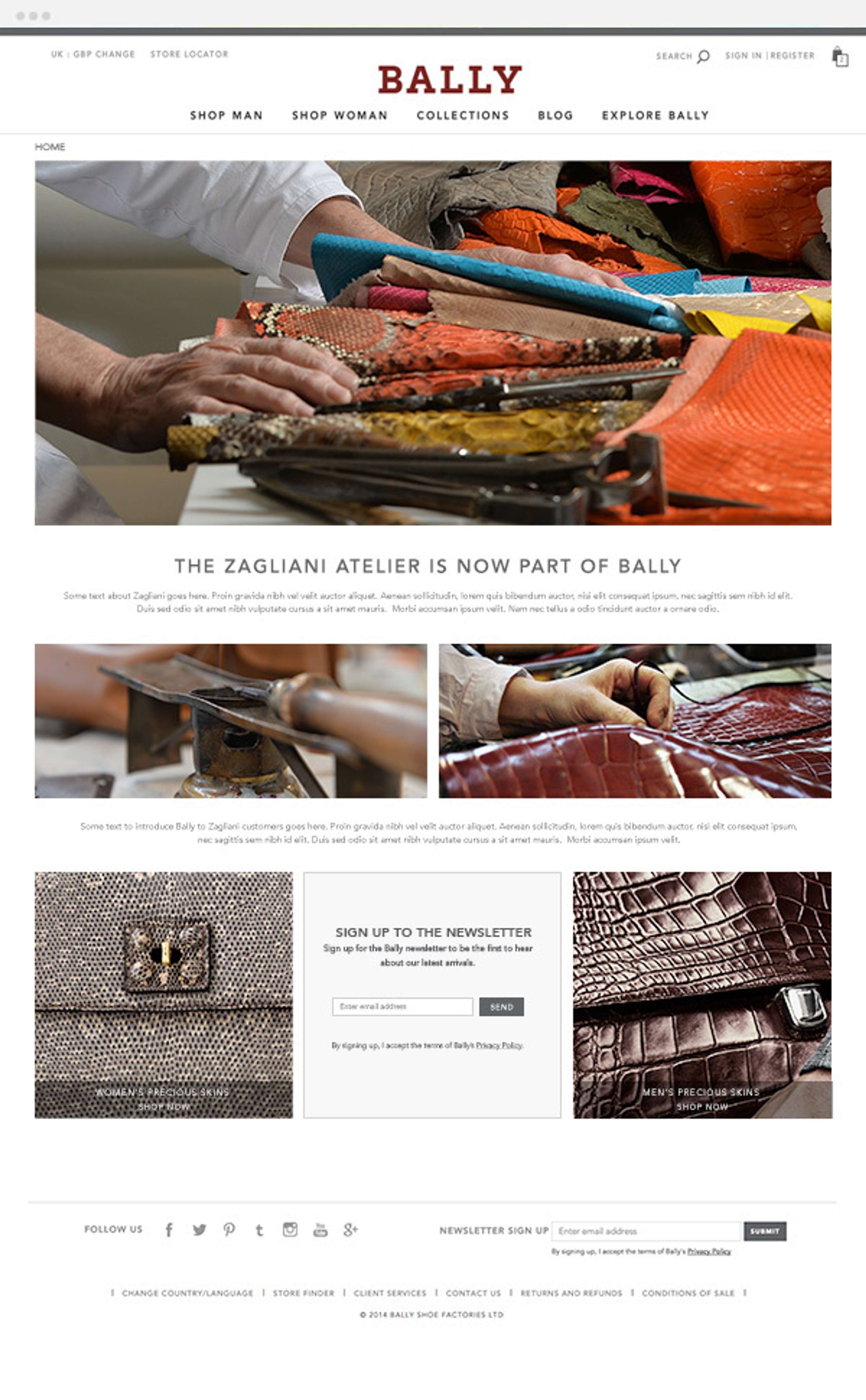 Responsive landing page by Carolina Soto Pik