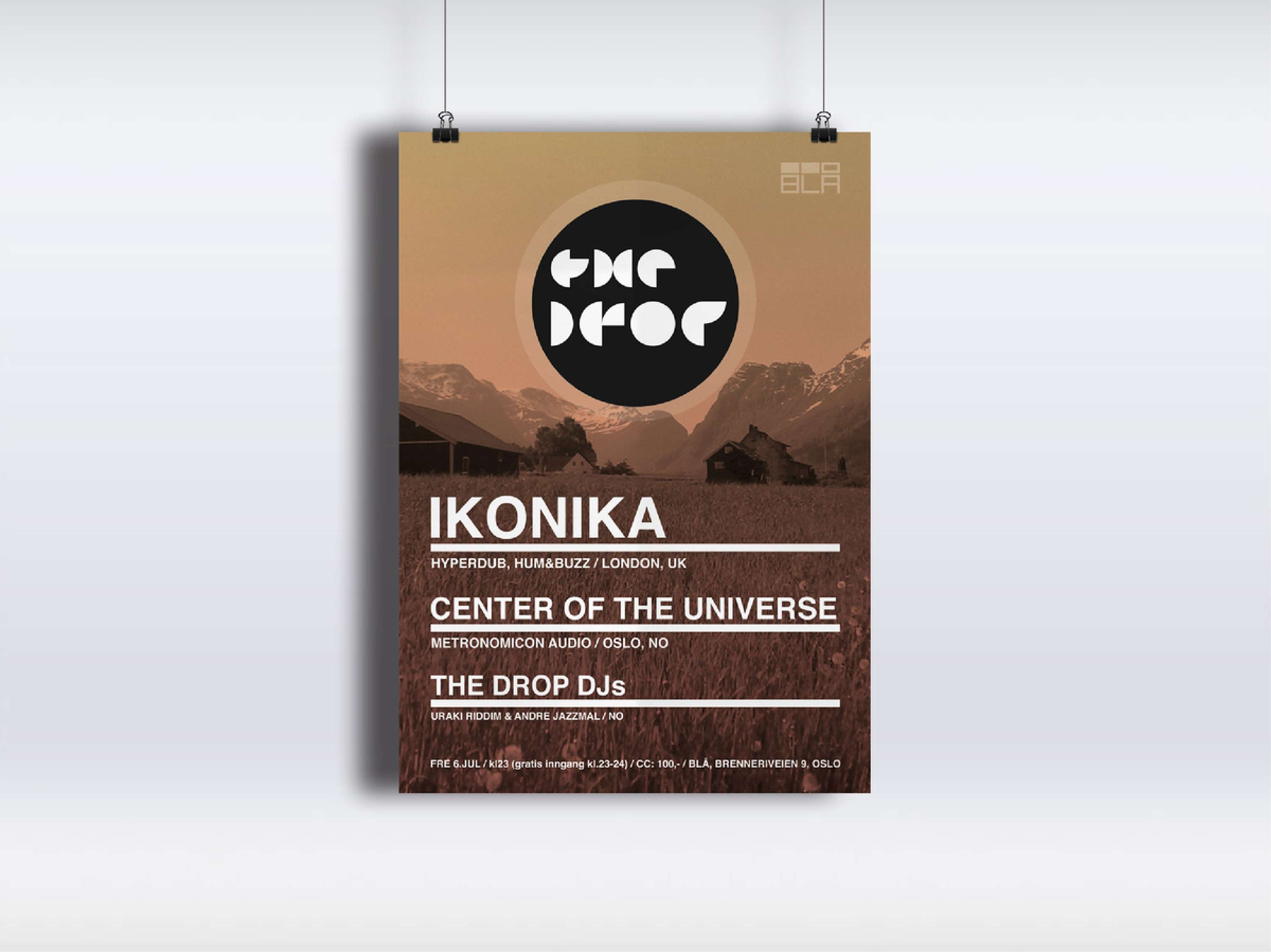 The Drop Event posters by Alexander Horne