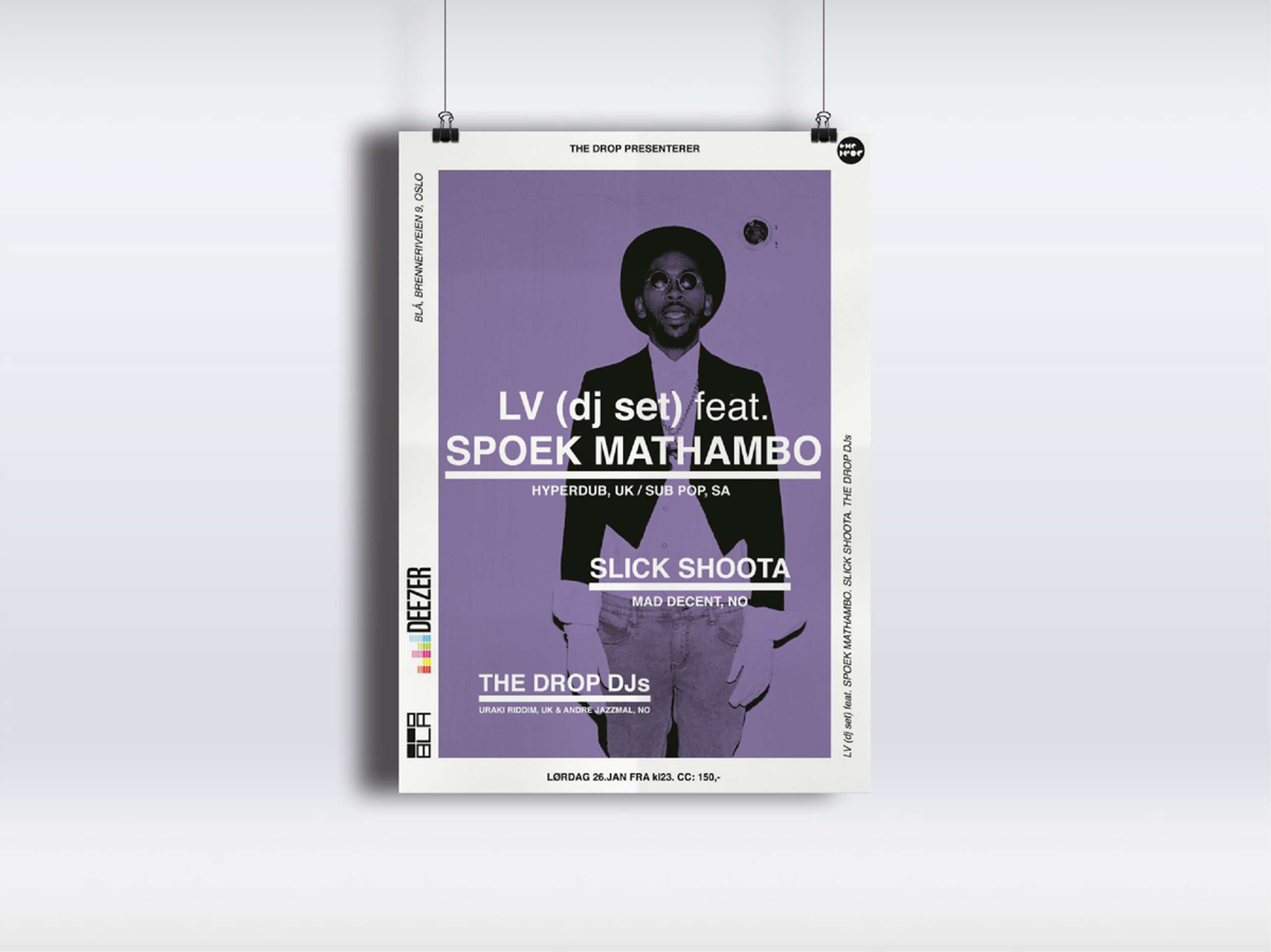 The Drop Event posters by Alexander Horne