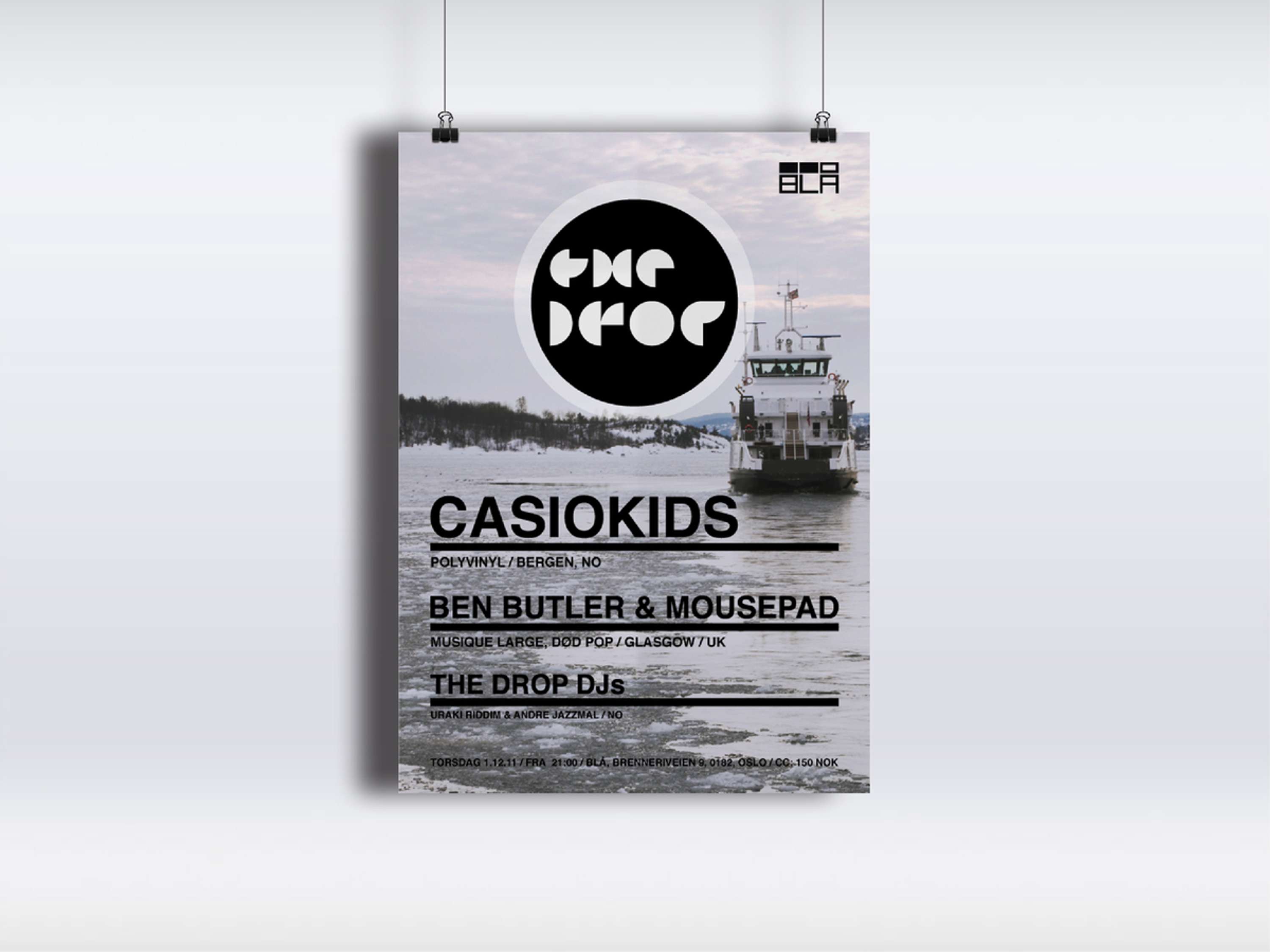 The Drop Event posters by Alexander Horne