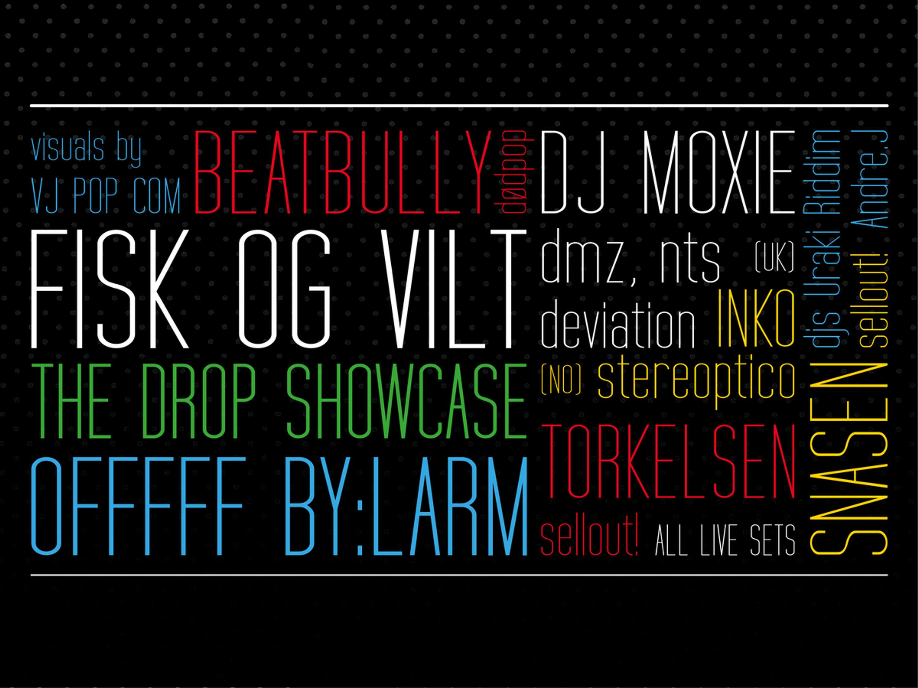 The Drop Event posters by Alexander Horne