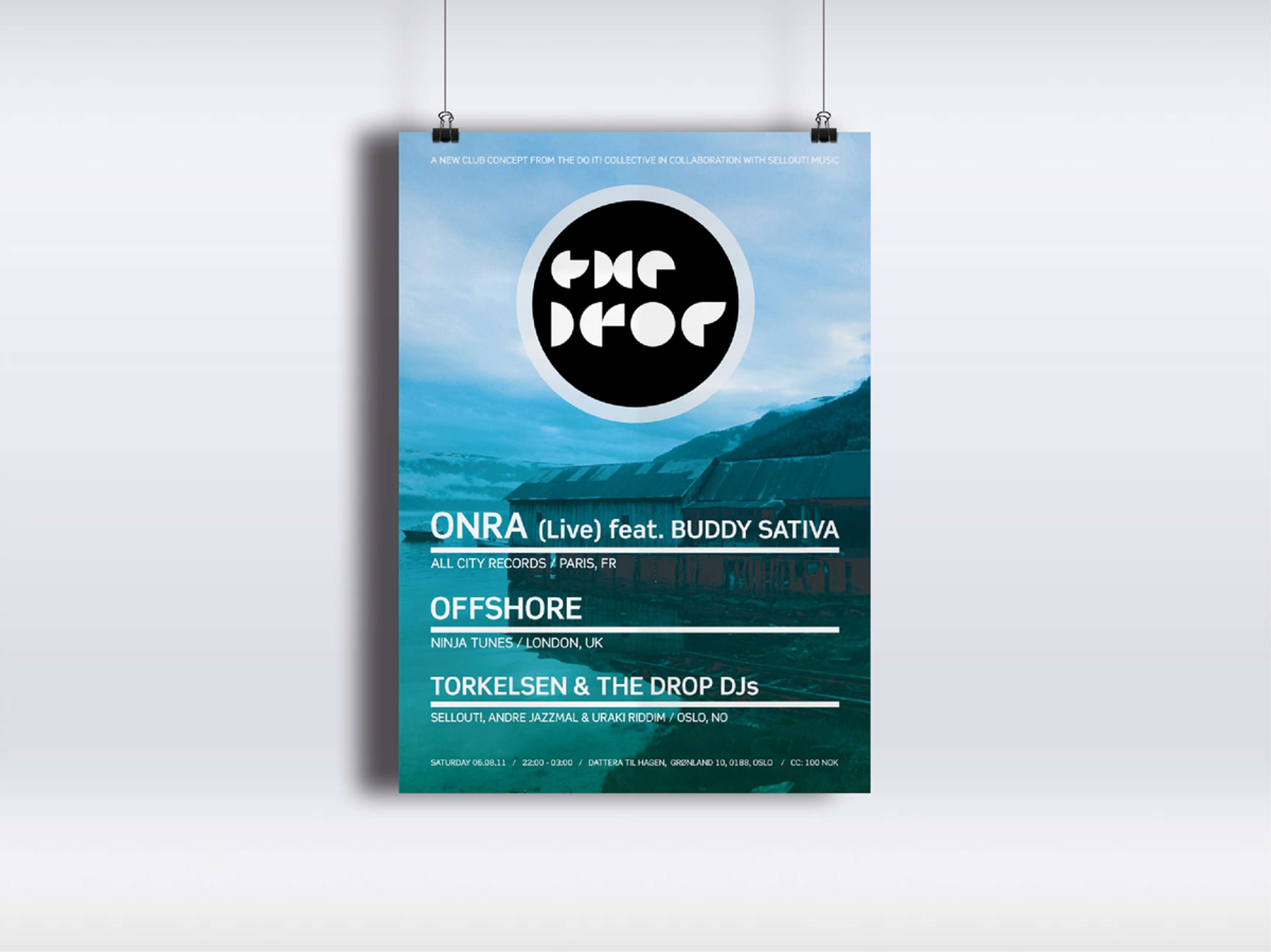 The Drop Event posters by Alexander Horne