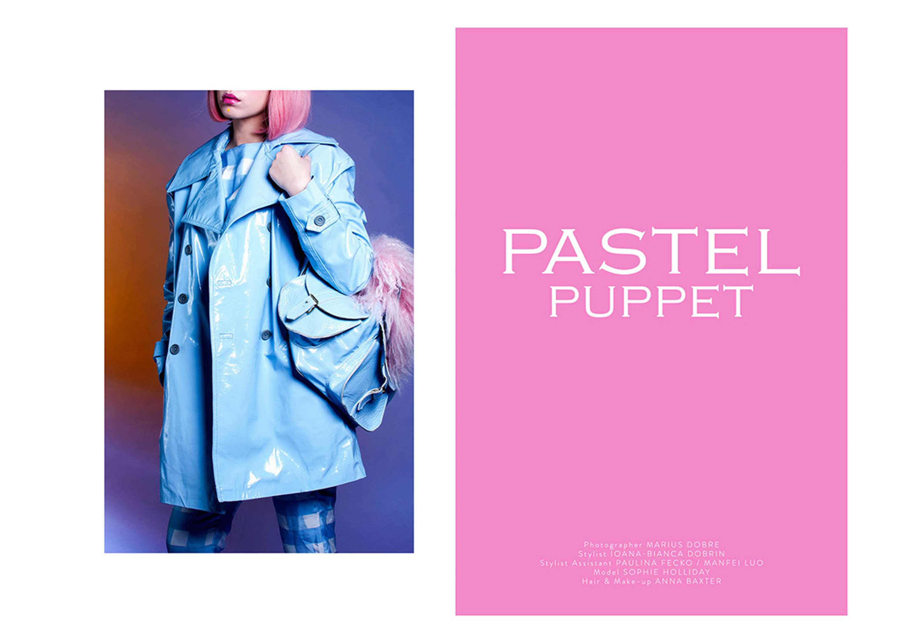 Pastel Puppet by Anna Baxter