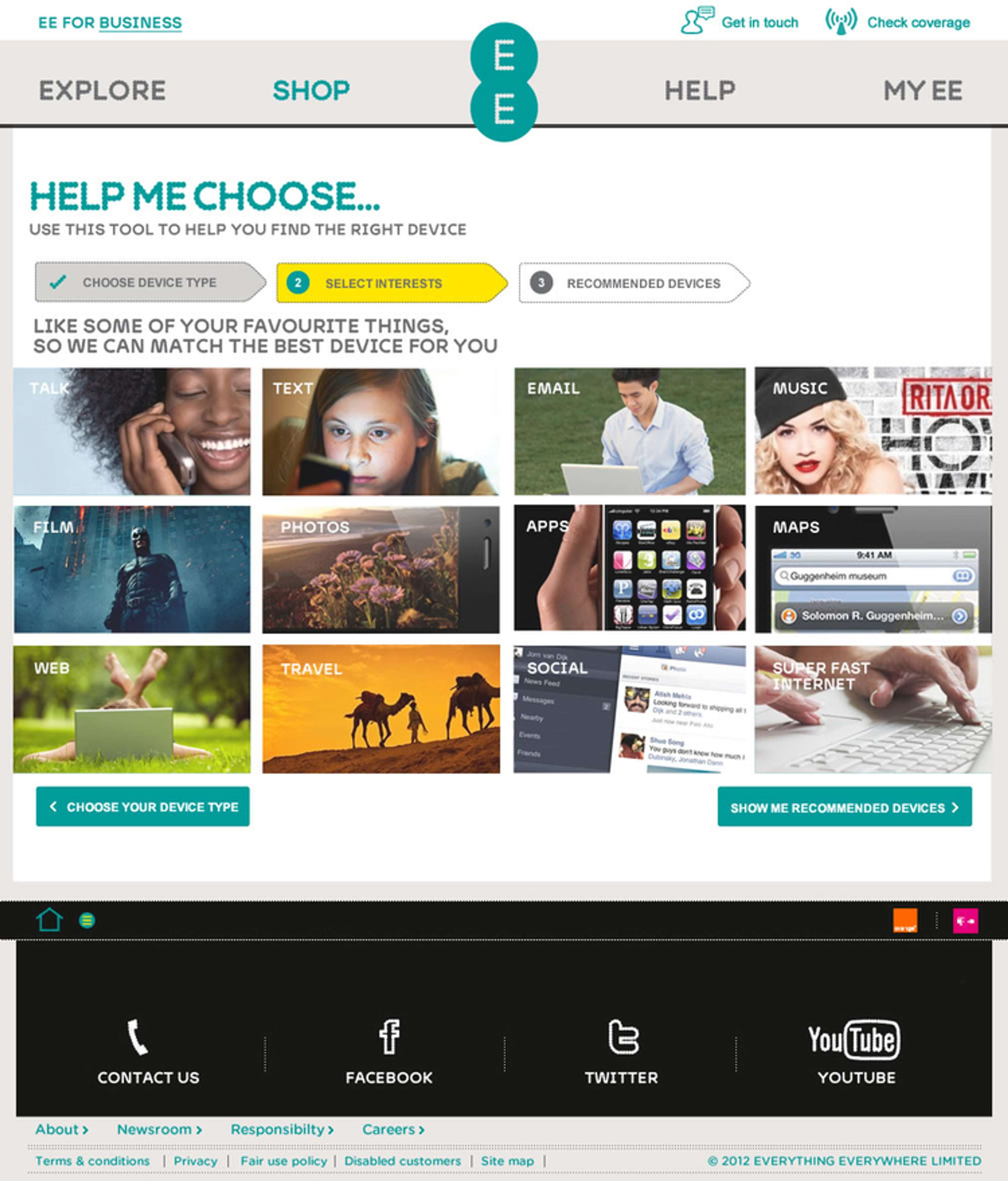 EE brand launch by Jen Heazlewood