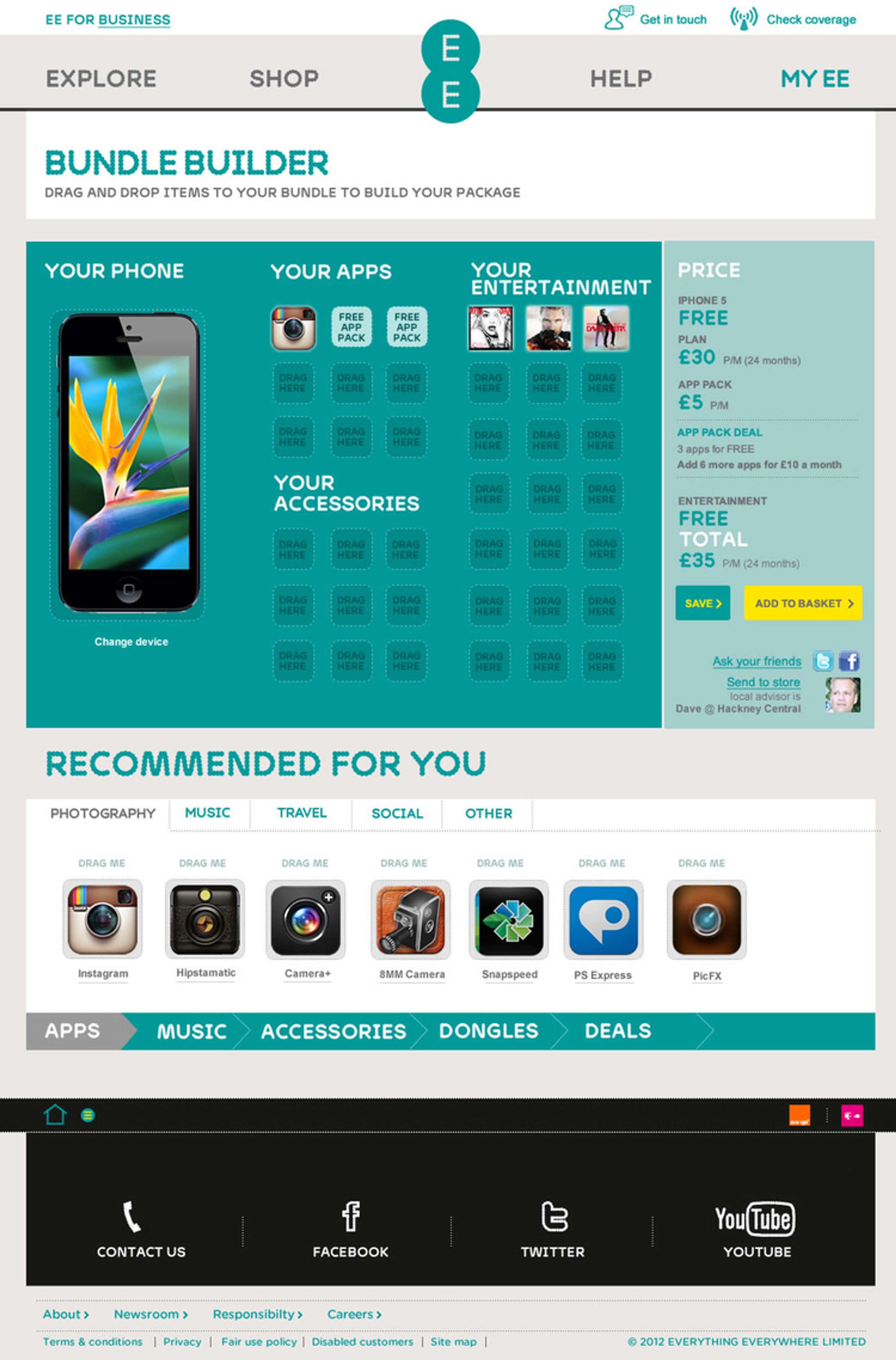 EE brand launch by Jen Heazlewood