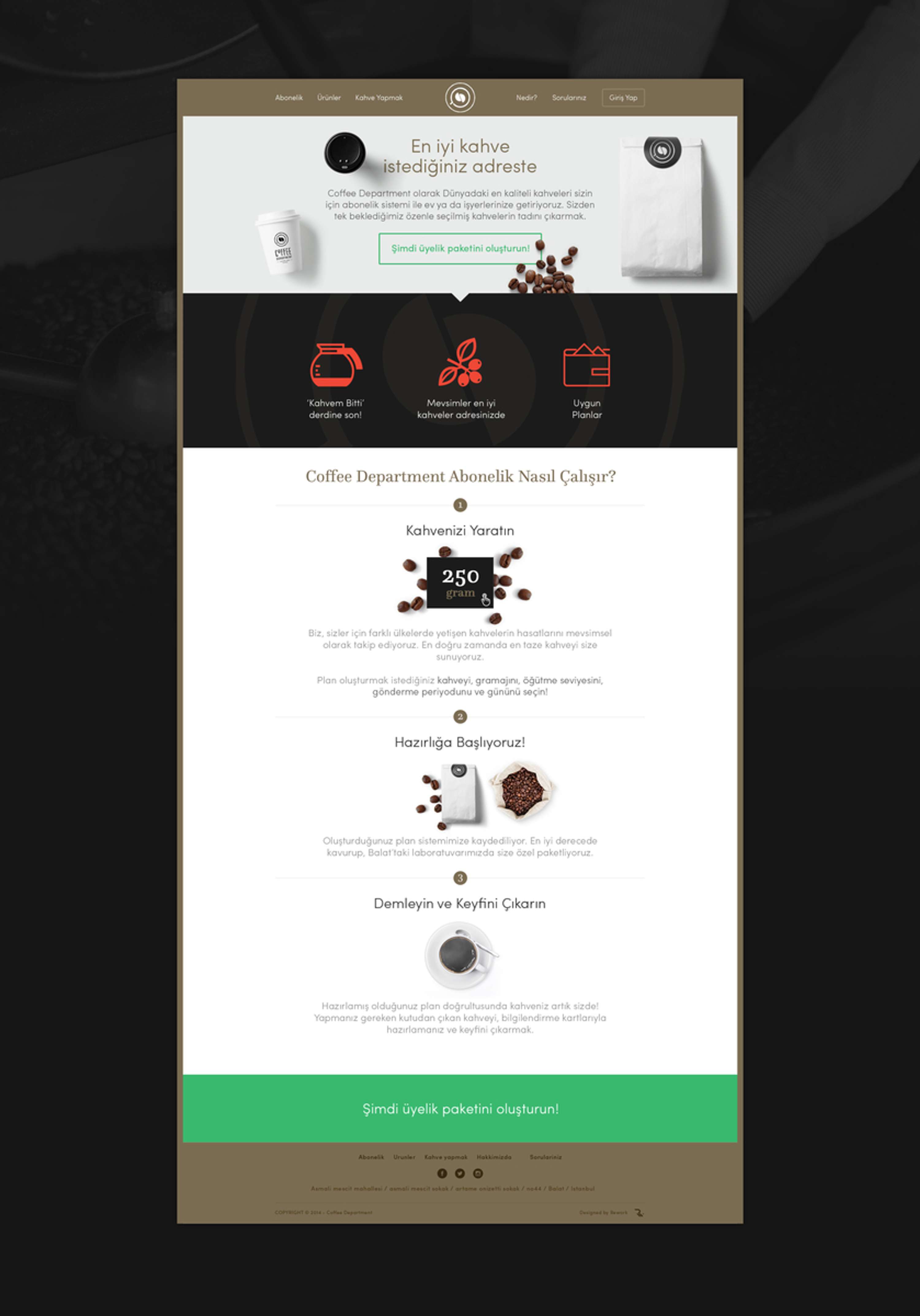 Coffee Department by Metin Saray