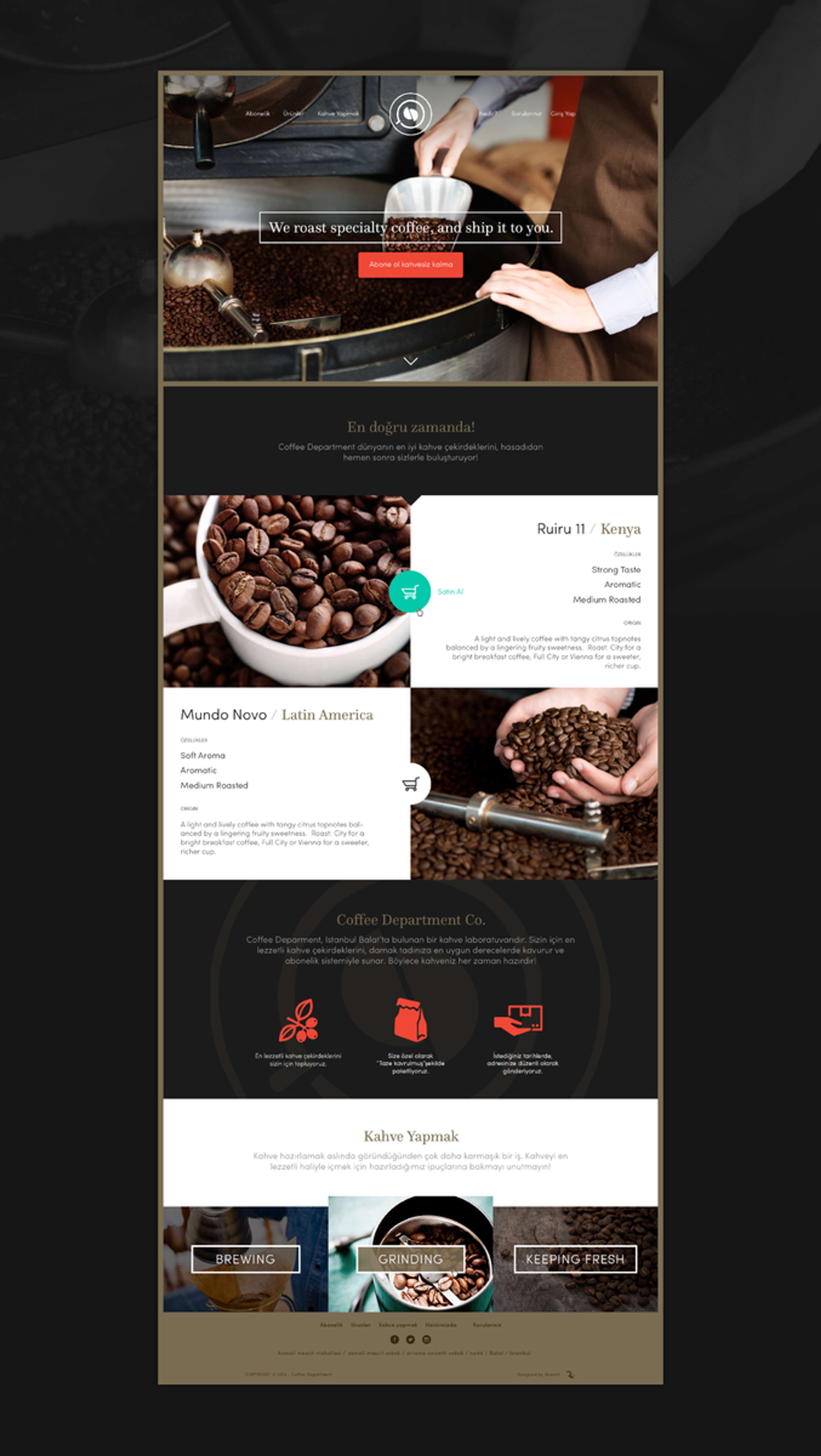 Coffee Department by Metin Saray