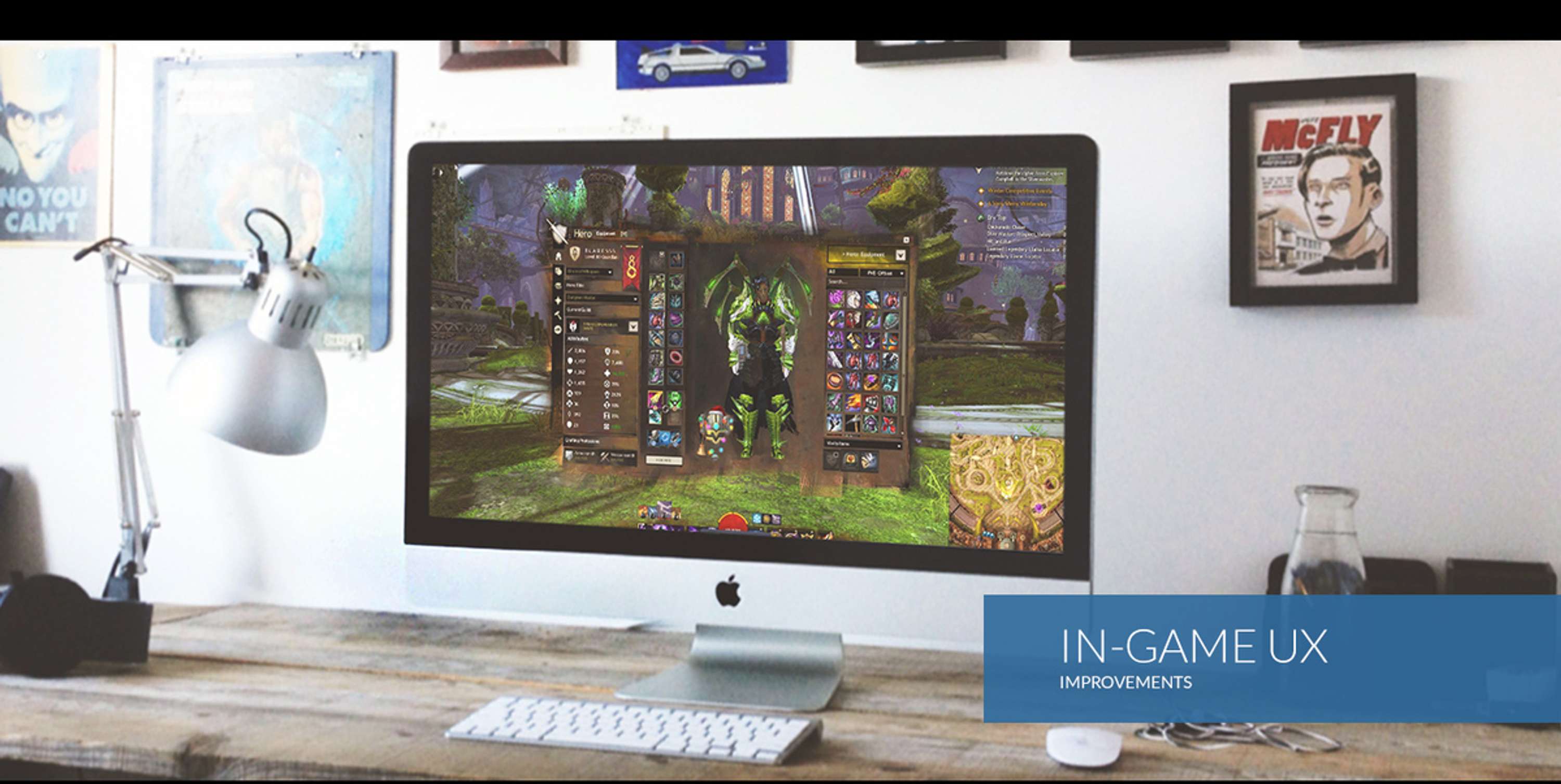 Guild Wars 2 - MMO UX UI design by Gradinar Razvan