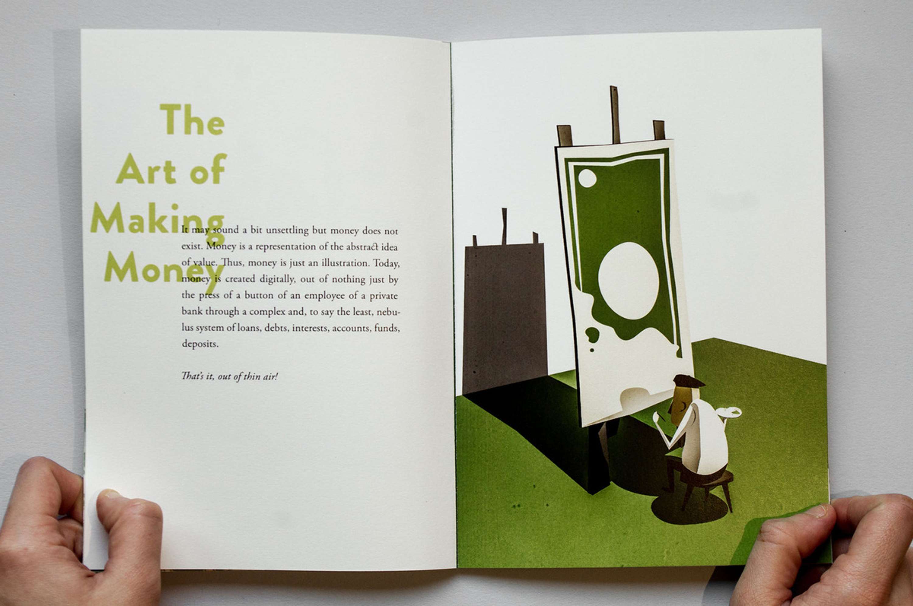Money Does Not Exist by Kostis K.