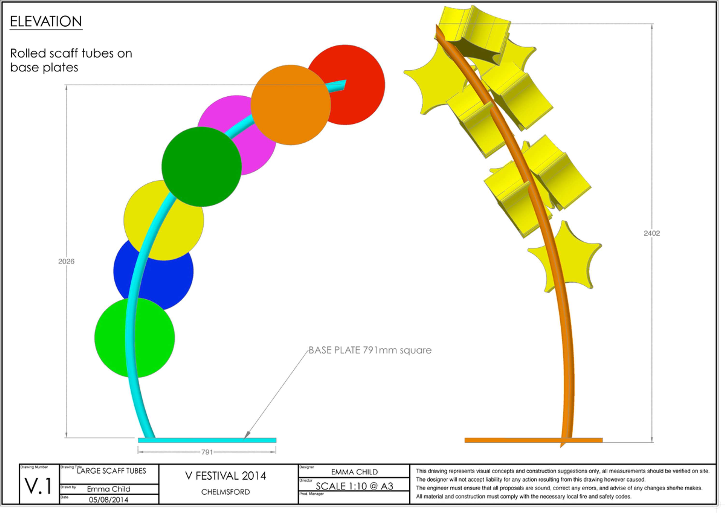 MTV Presenter Platform by Emma Child