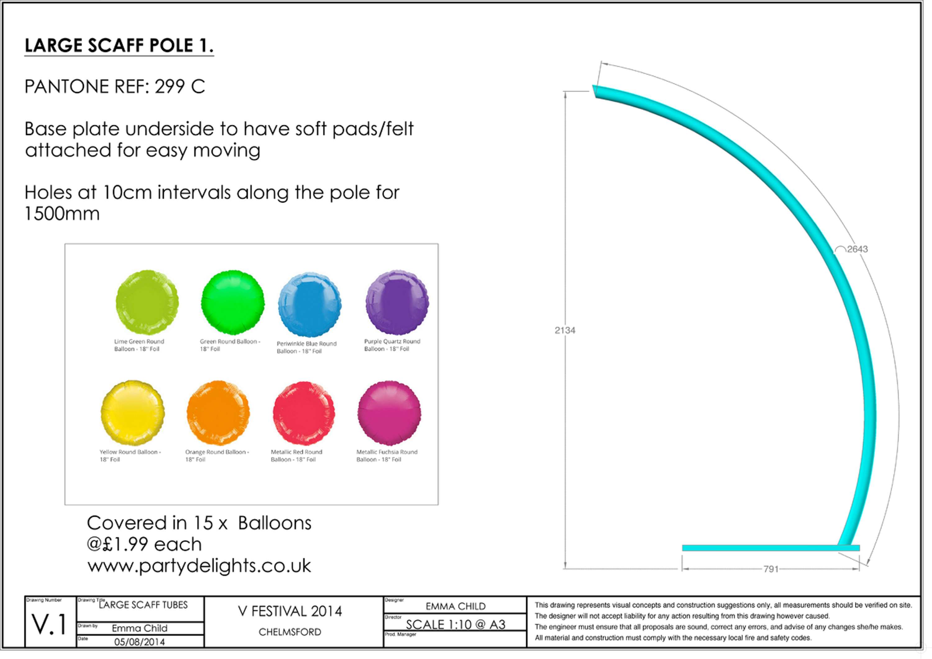 MTV Presenter Platform by Emma Child