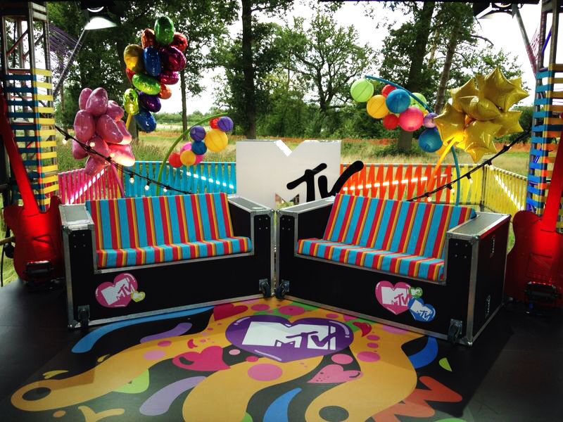 MTV Presenter Platform by Emma Child