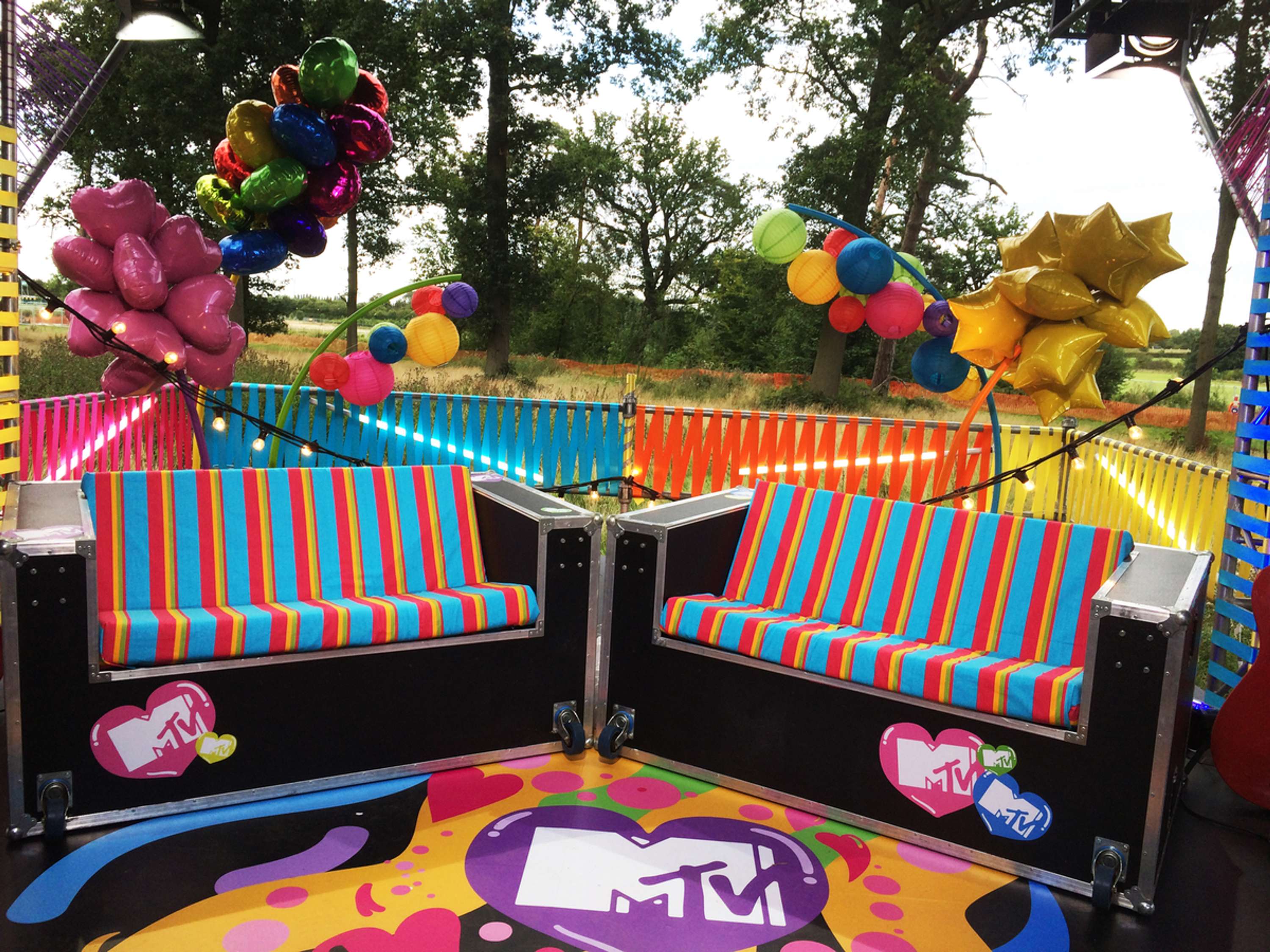 MTV Presenter Platform by Emma Child