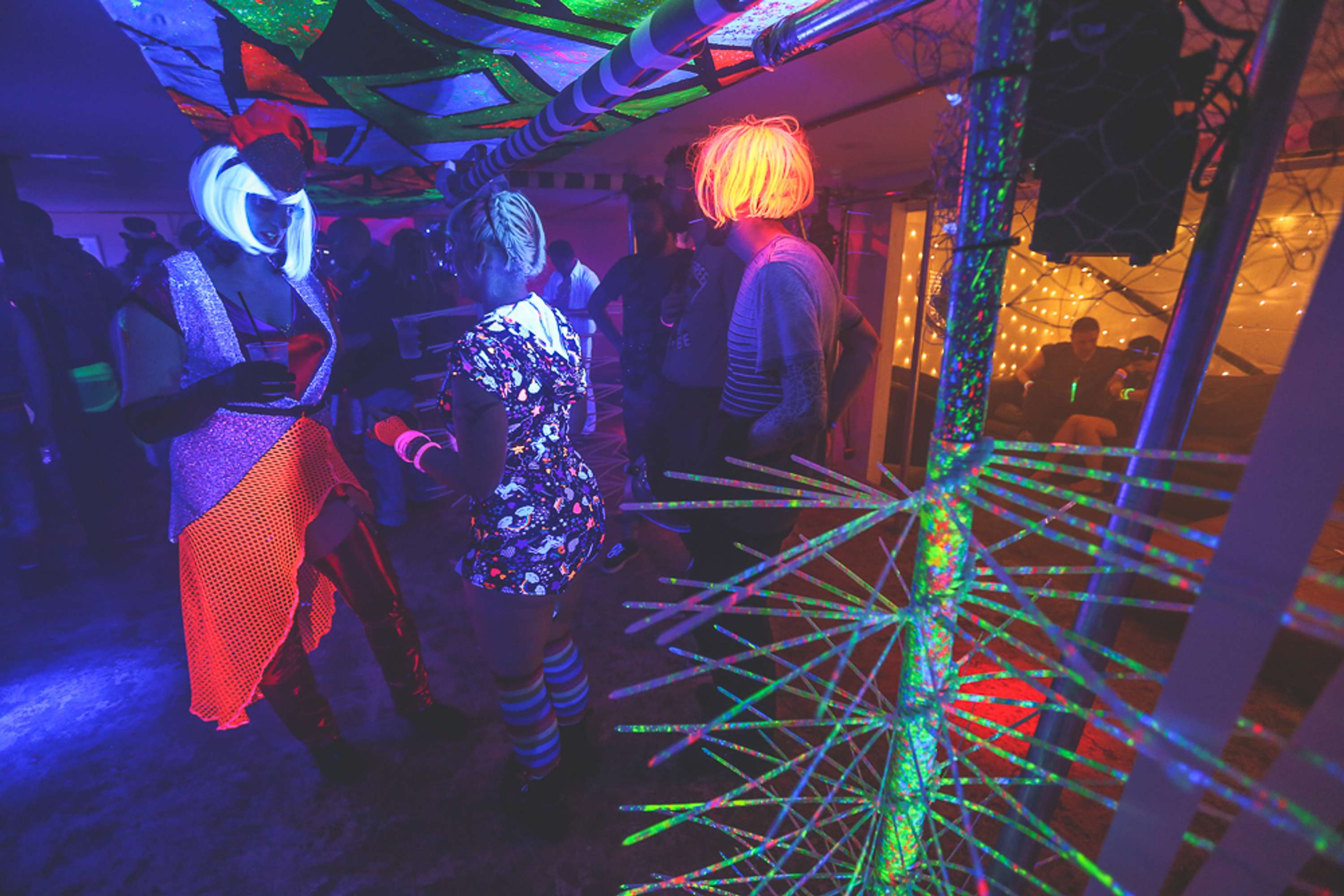 Lazer Caves Set Design by Emma Child