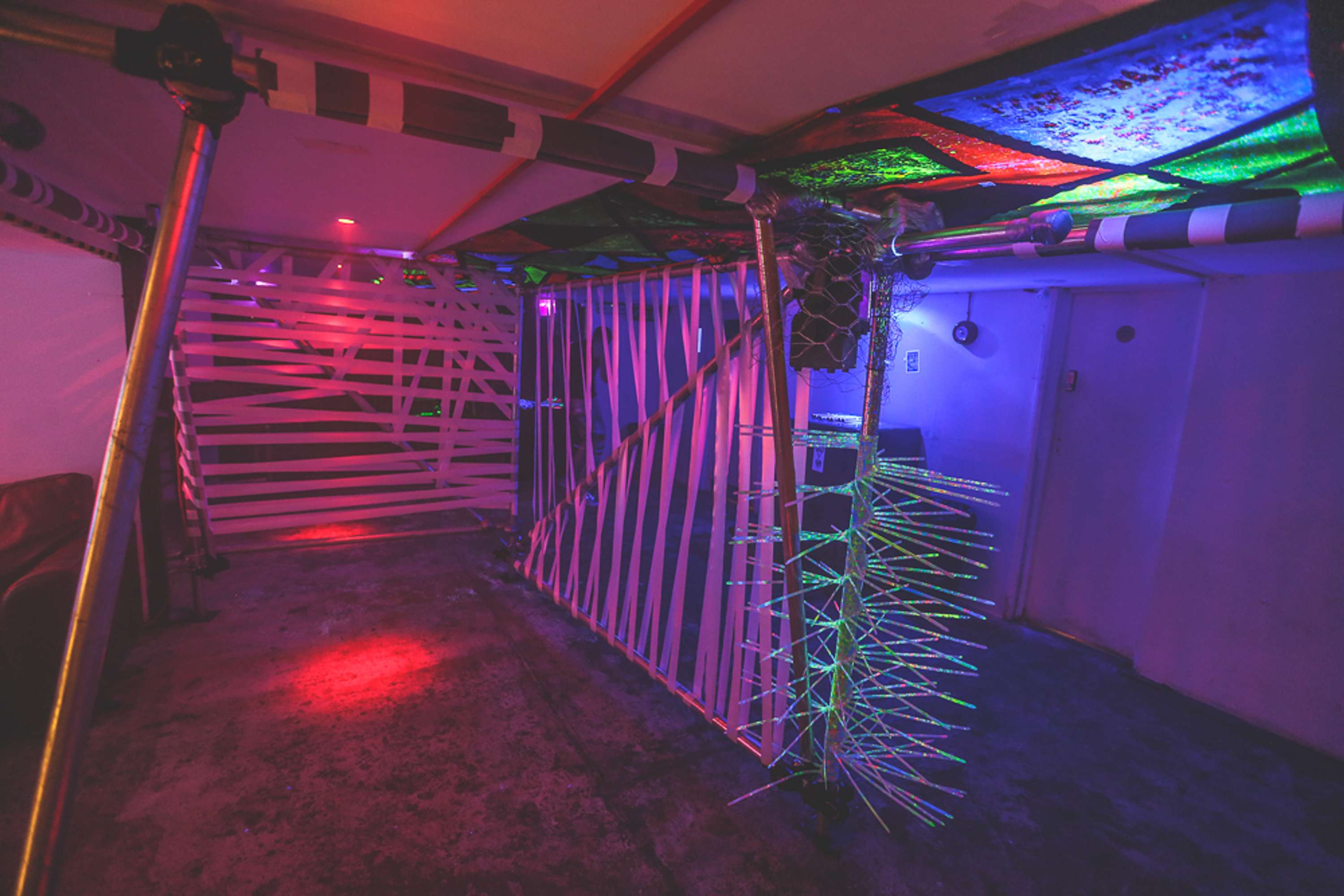 Lazer Caves Set Design by Emma Child