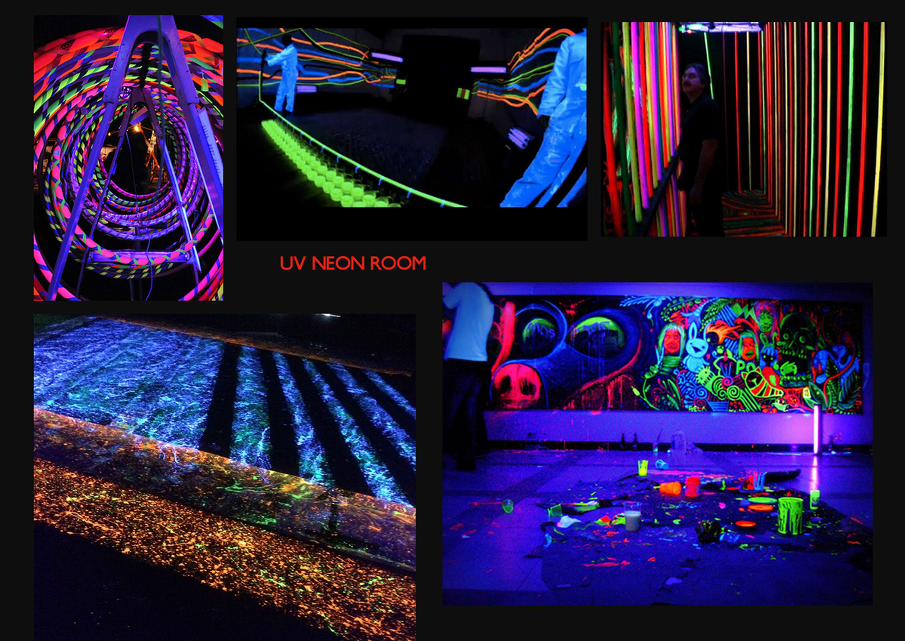 Lazer Caves Set Design by Emma Child