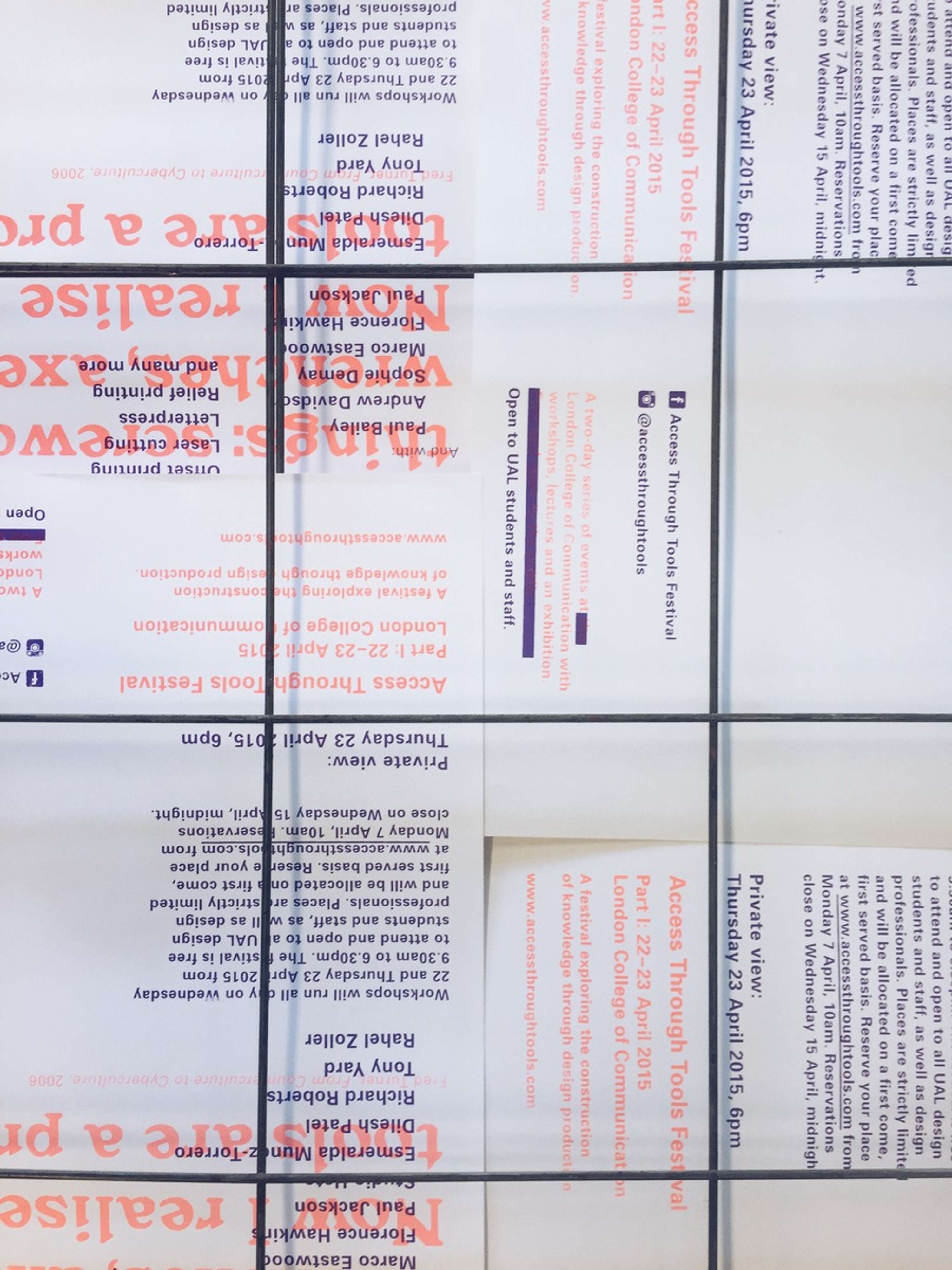 Access through Tools Festival by Lisa Matzi
