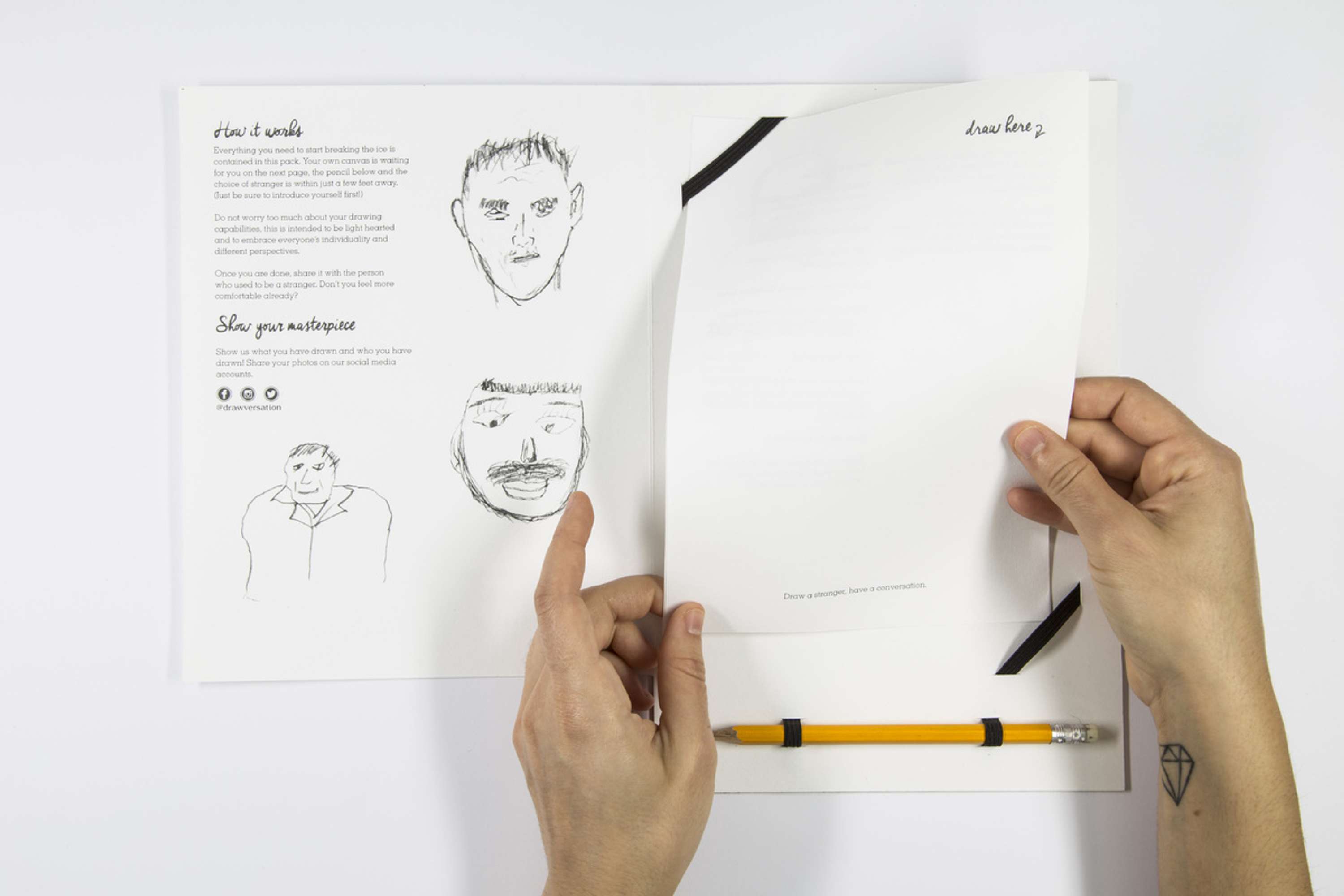 Draw-versation by Anna D'Assaro
