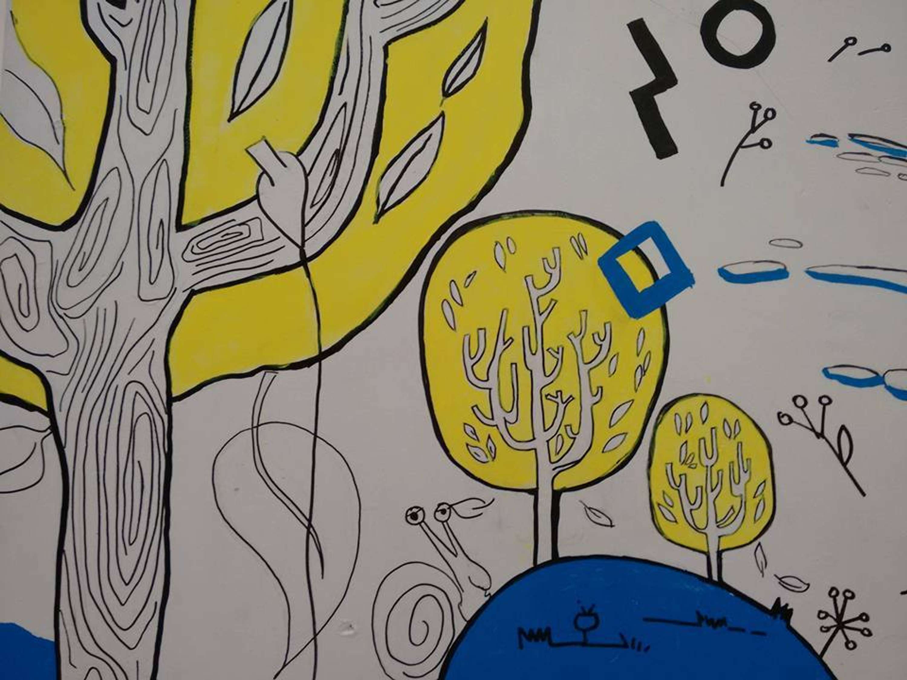 Mural Doodle creation by lorenzo davitti