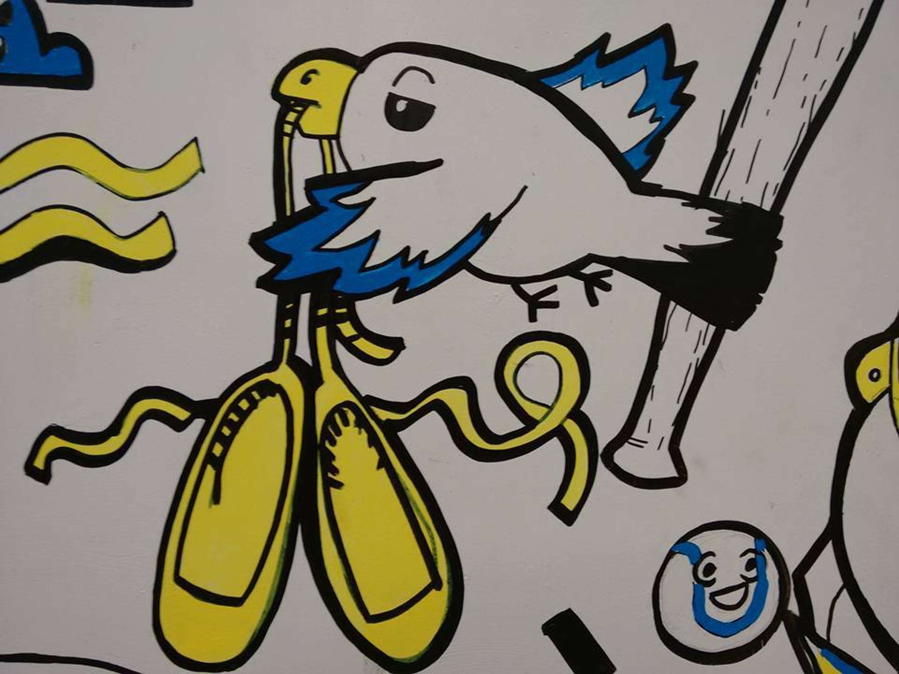Mural Doodle creation by lorenzo davitti