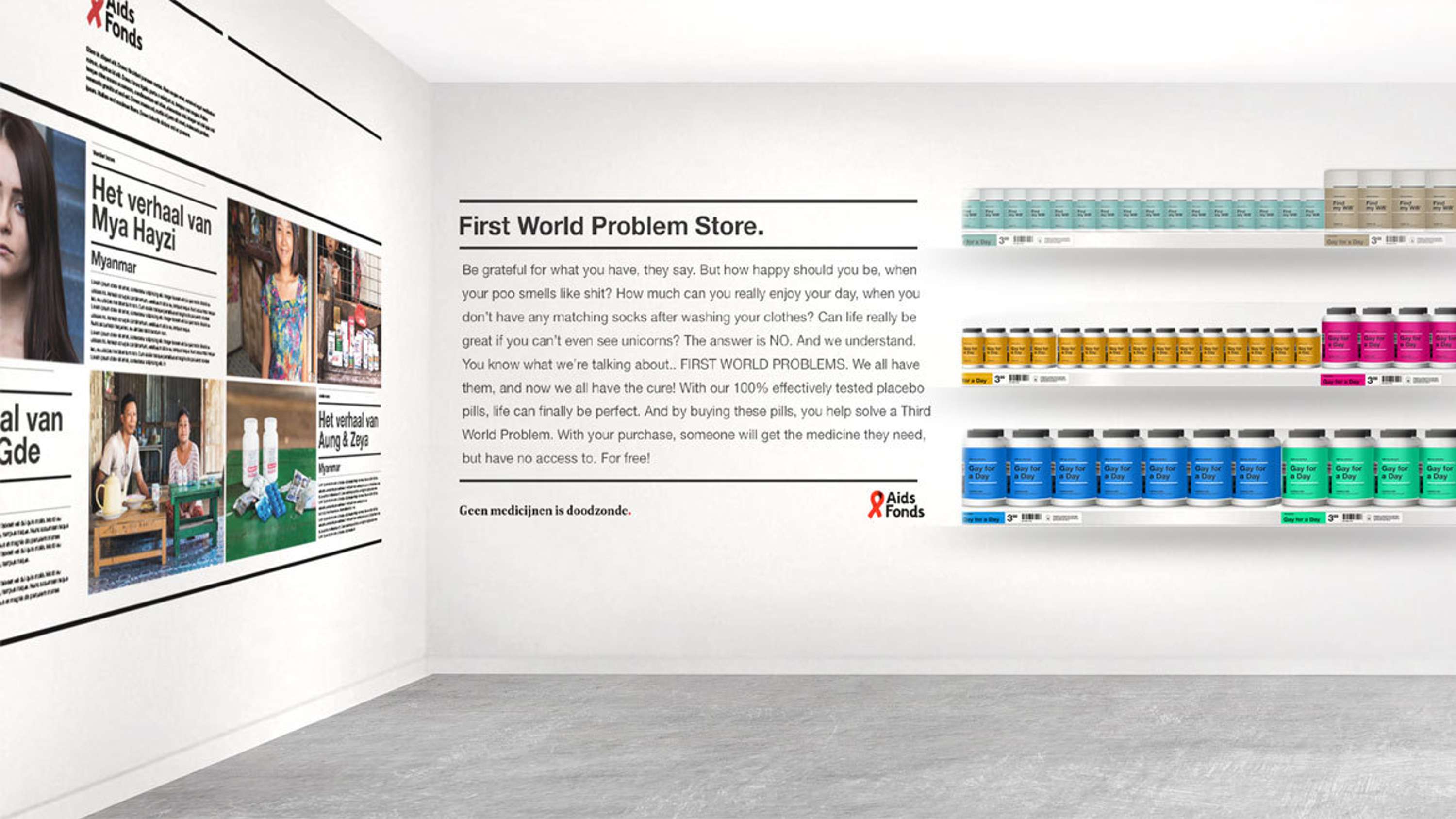 First World Problem Pills® by Dog and Pony Amsterdam