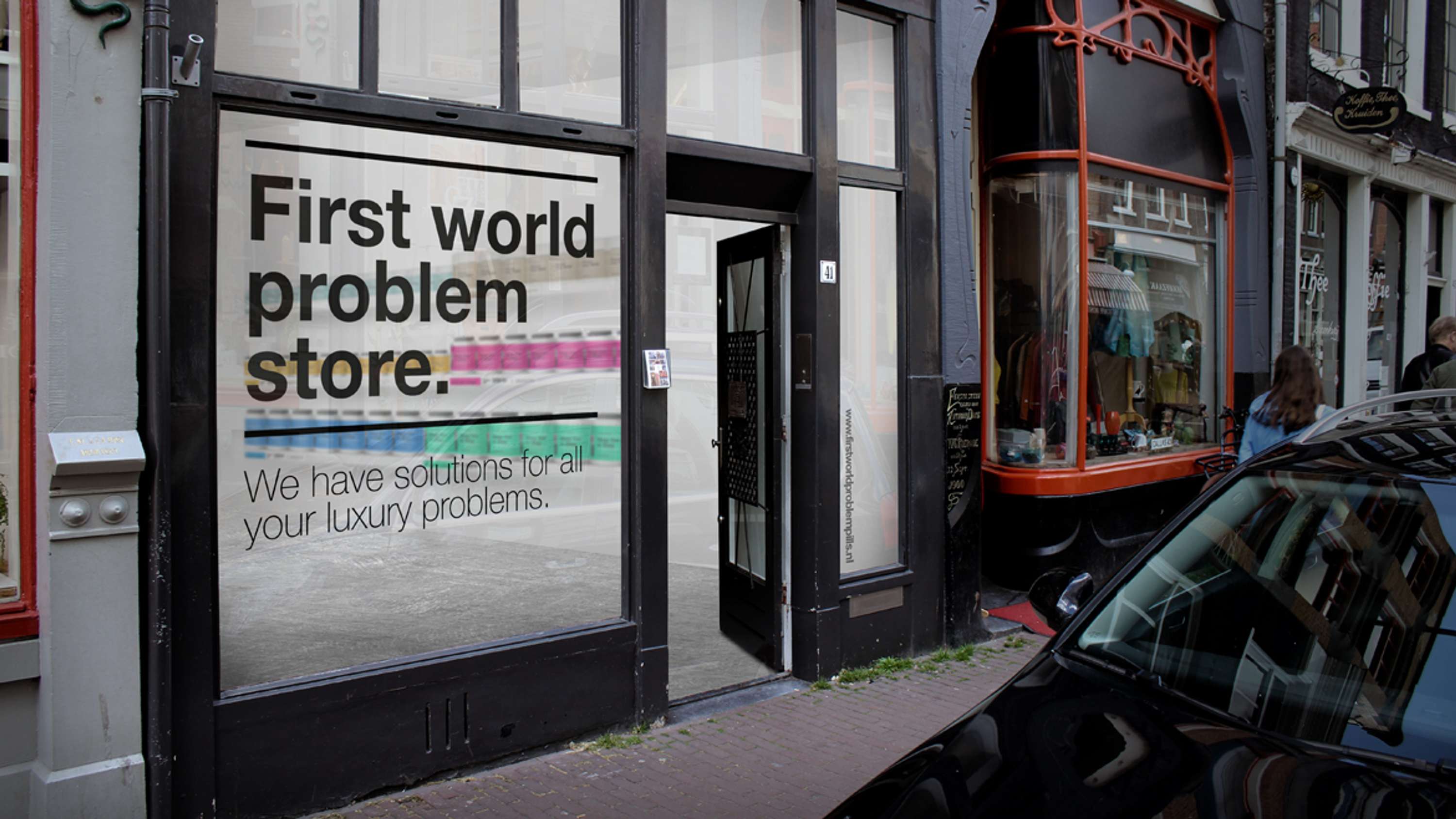 First World Problem Pills® by Dog and Pony Amsterdam