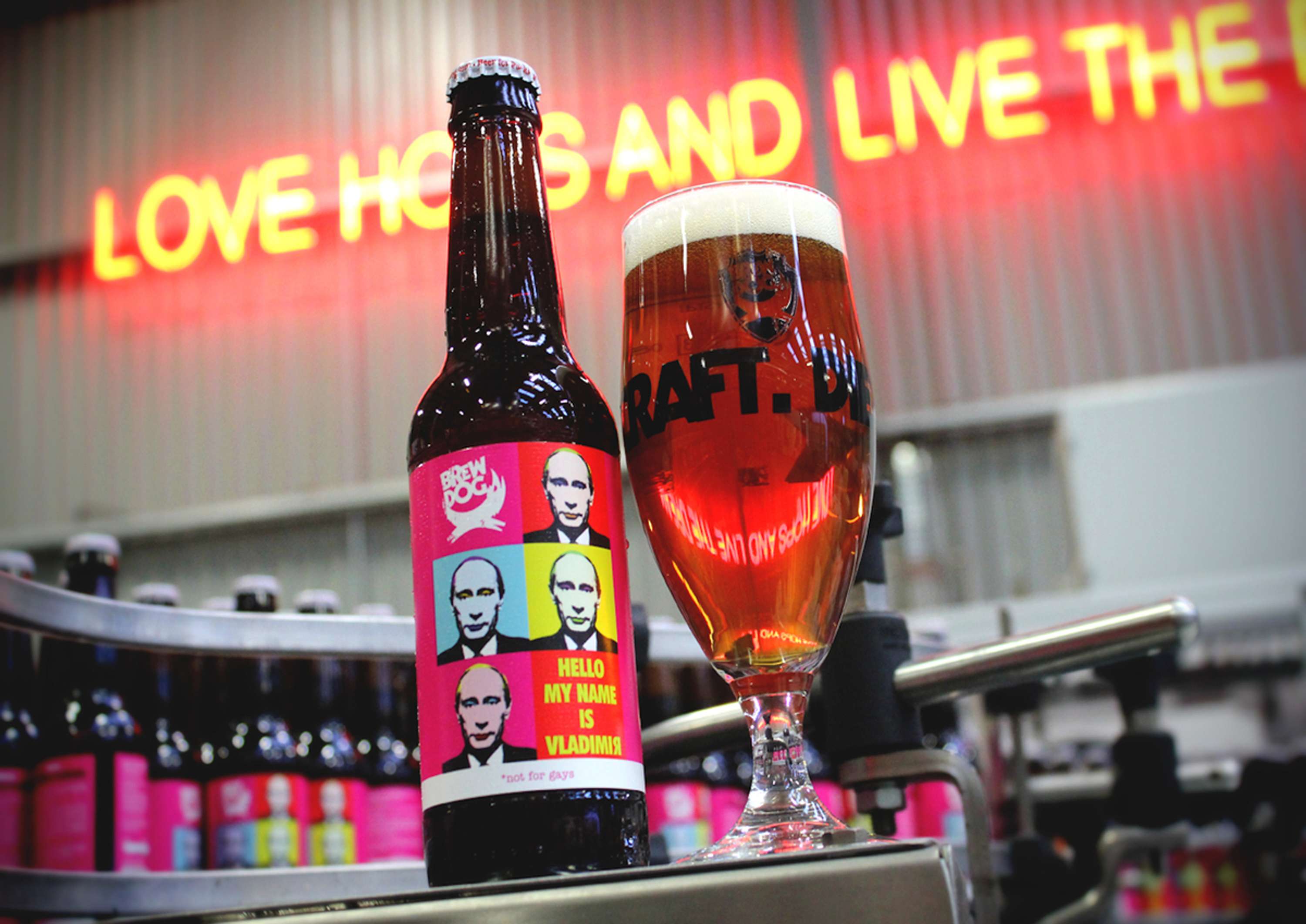 BrewDog Hello My Name is Vladimir by Alex Myers