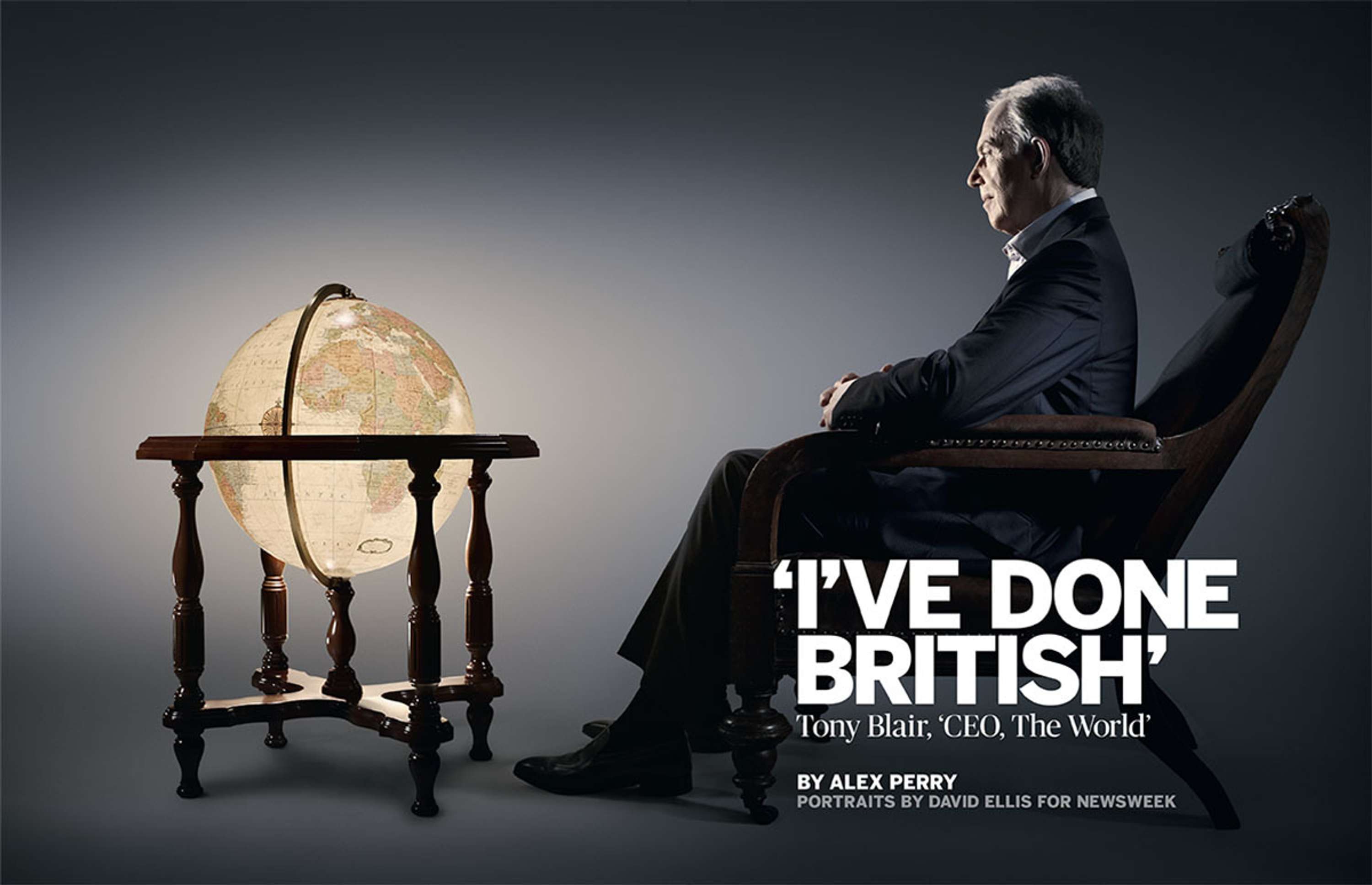 Tony Blair - Newsweek by David Ellis