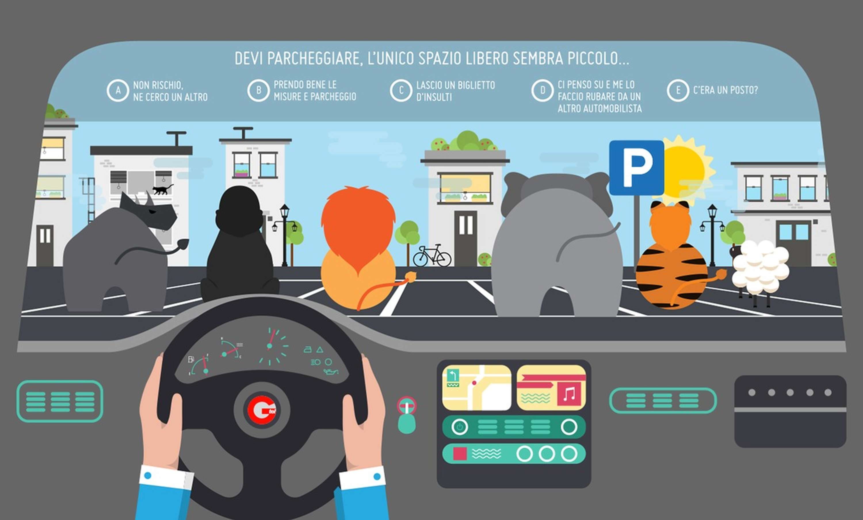 Genertel - Jungle Driver Test | Web App | by Eugenio De Riso