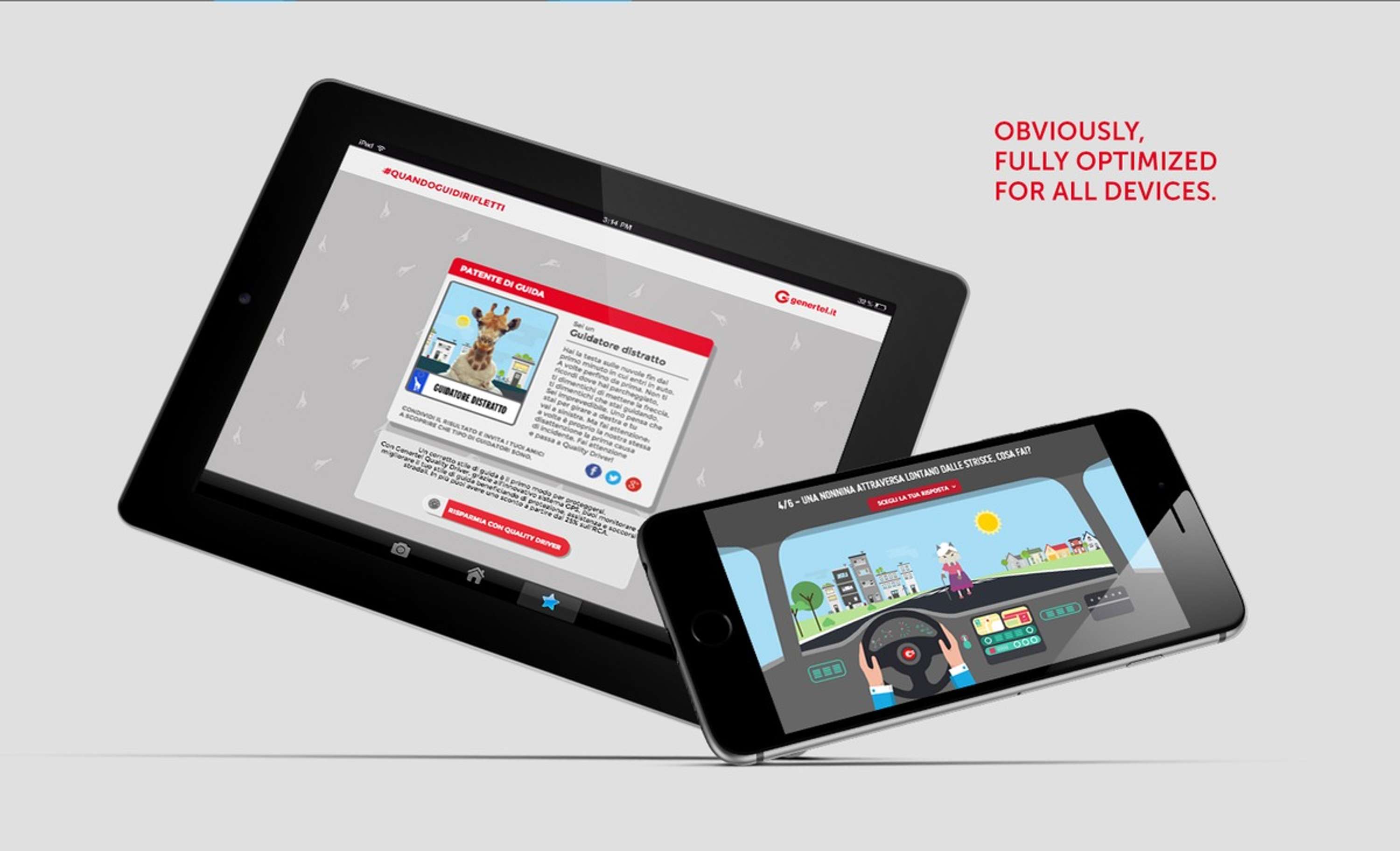 Genertel - Jungle Driver Test | Web App | by Eugenio De Riso