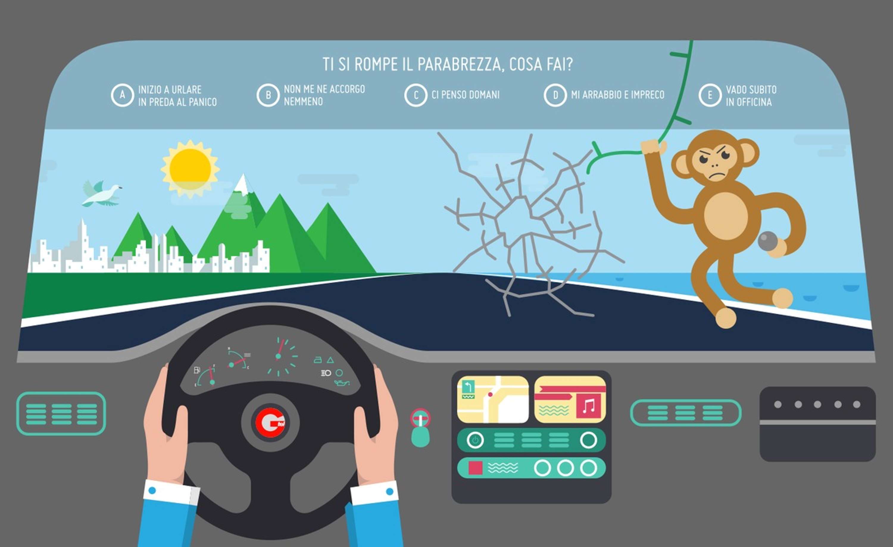Genertel - Jungle Driver Test | Web App | by Eugenio De Riso