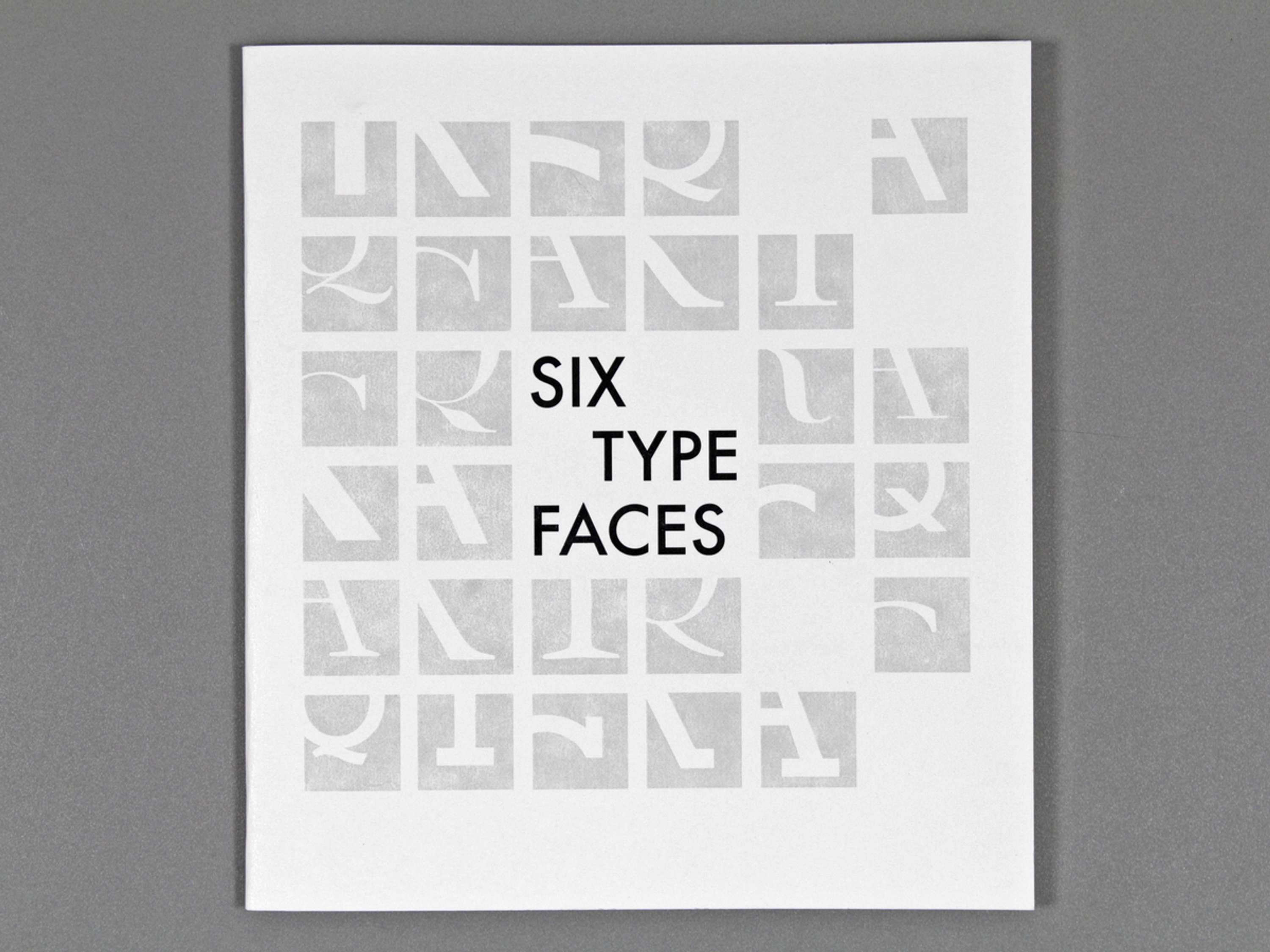 Six Typefaces by Derya Buyuksavci