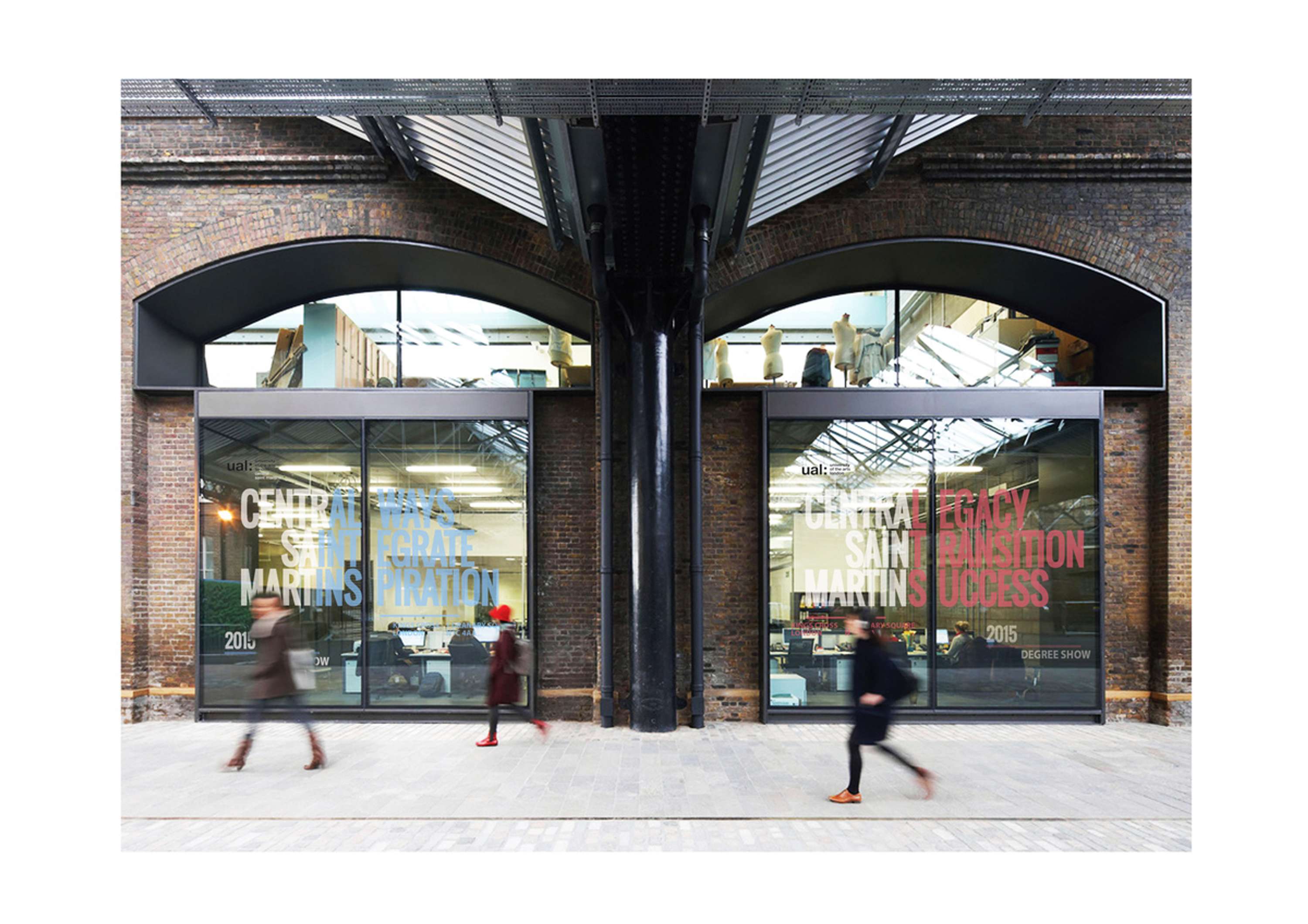 CSM Degree Show Branding by george woodger