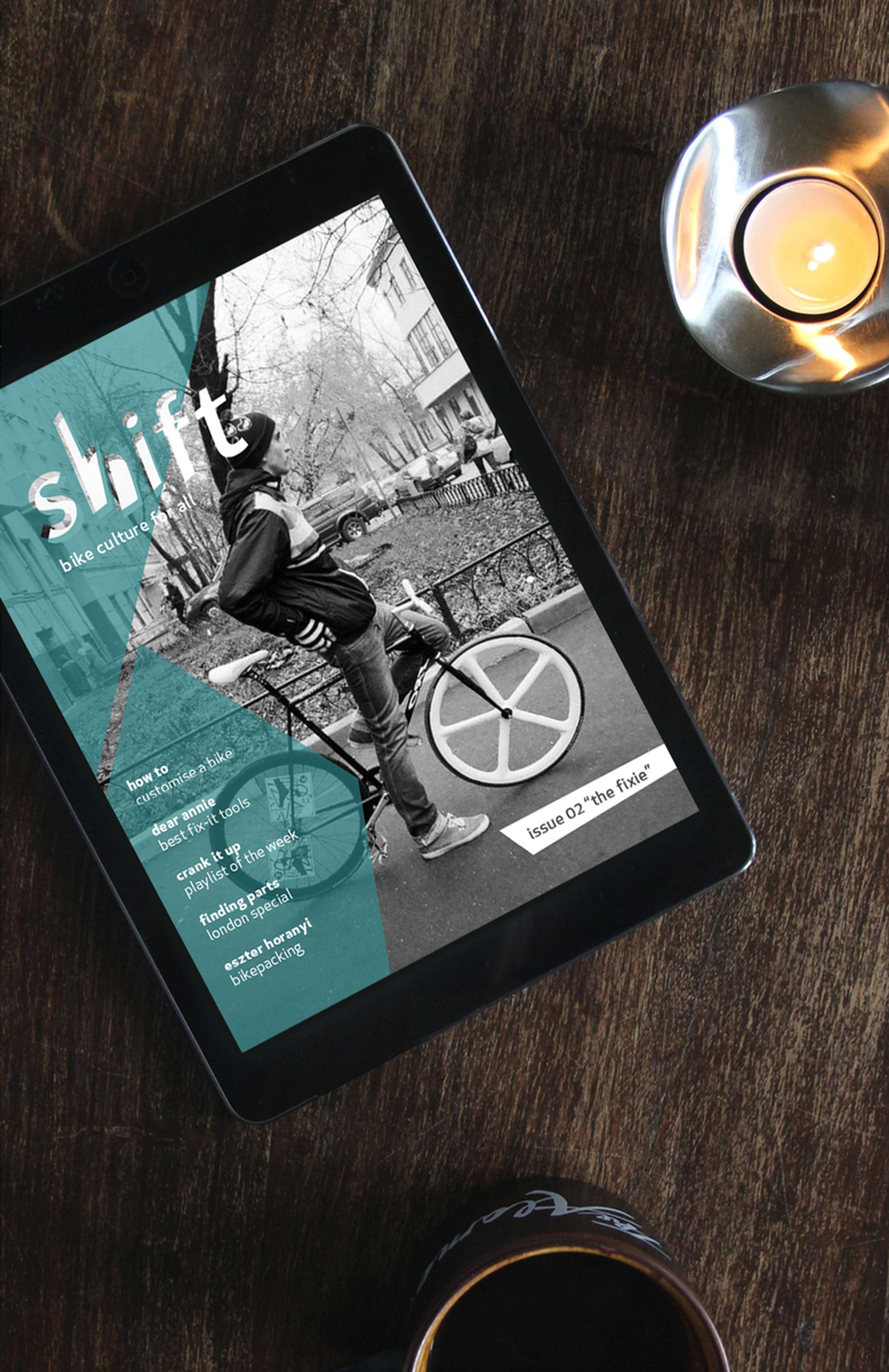 Shift - epublication - student work by Amy Phung