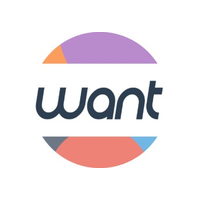 WANT logo